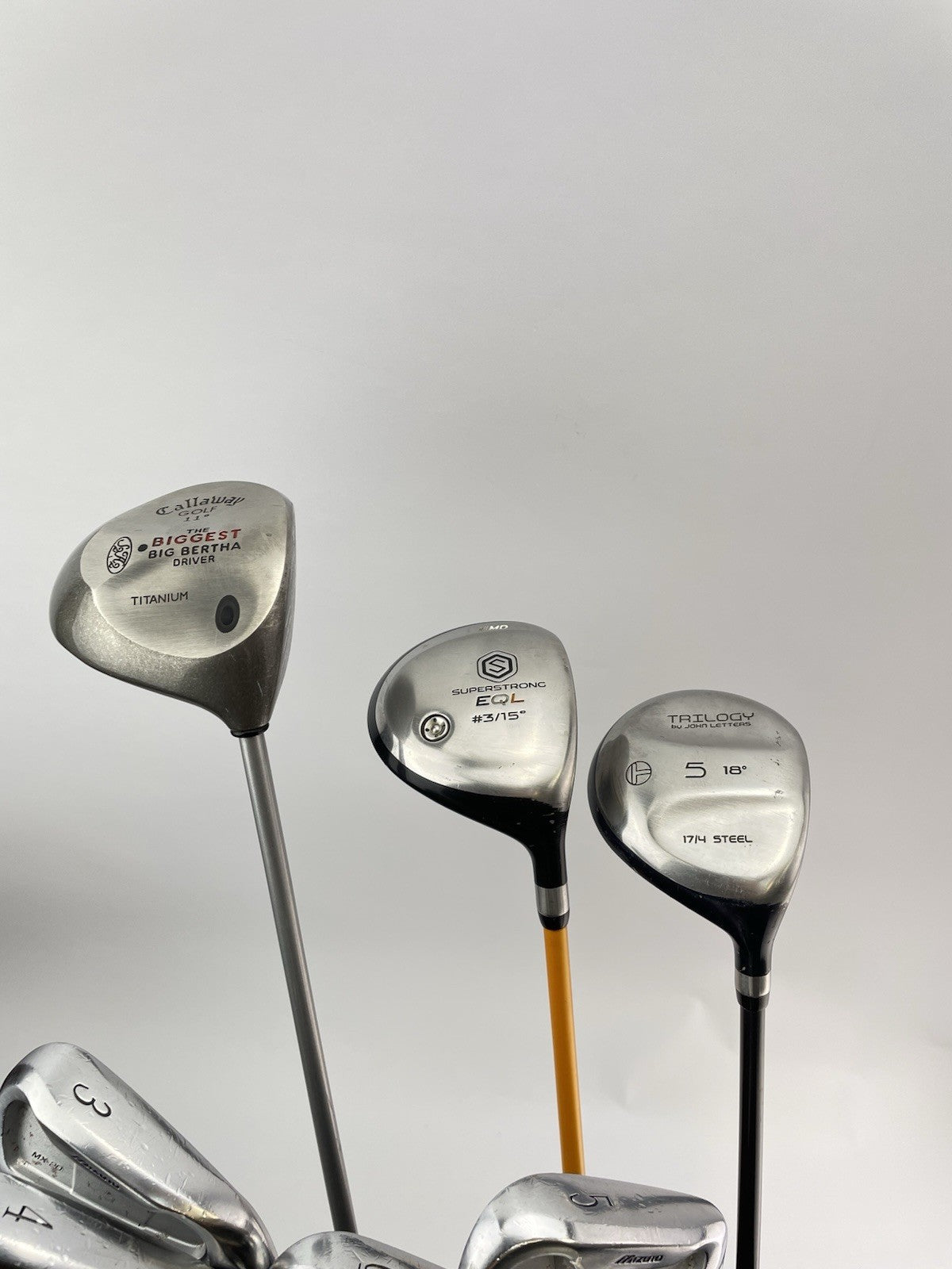 Mizuno Golf Package Set 13 Clubs Regular Flex /Right /New Grips /Cart Bag /281971