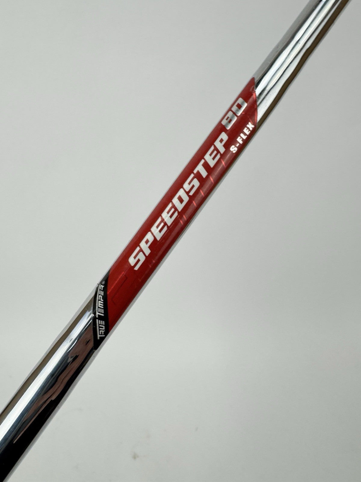 True Temper SpeedStep 80 Iron Shaft Stiff Flex Steel 36.25”/0.370 Parallel/339330