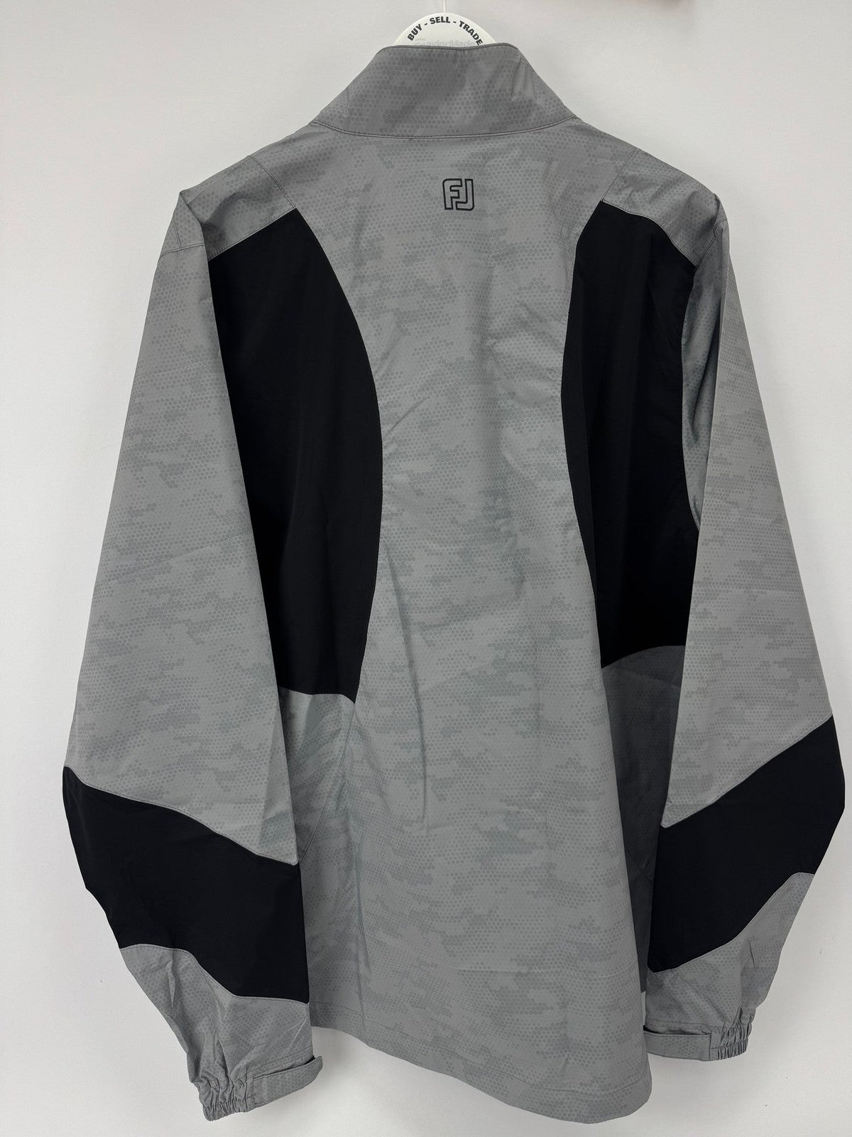FootJoy Hydrolite X Jacket Mens Size M Grey Camo Waterproof Lightweight/3376811