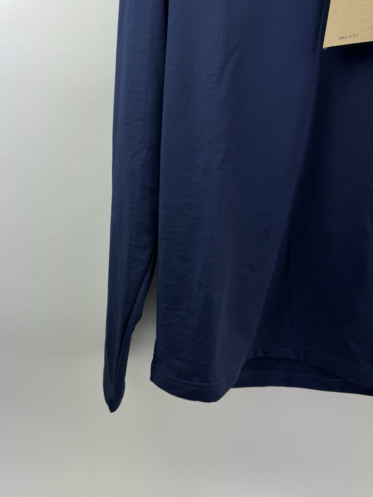 Nike Golf Pullover Victory 1/2 Zip /Light Grey /UK Medium /Navy /New /244792