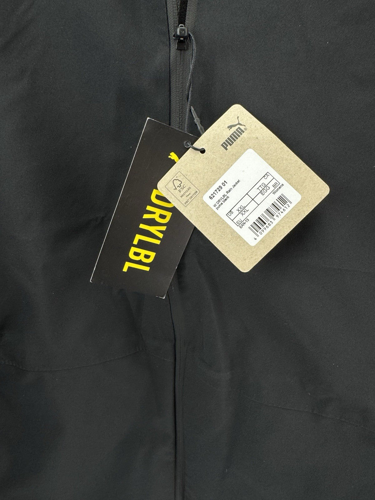 Puma Golf Drylbl Packable Rain Jacket Waterproof Ladies UK XXL /New /300906