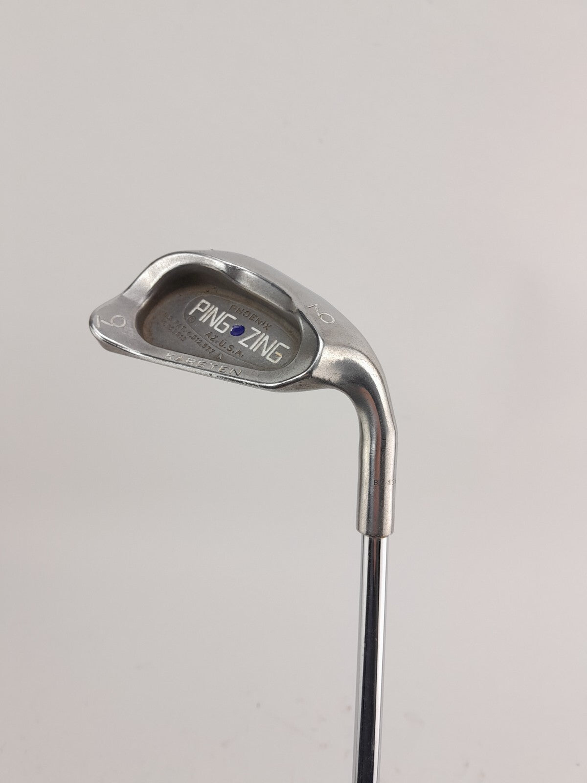Ping Zing 9 Iron Green Dot Regular Flex Steel /Right Handed /Lamkin /167851