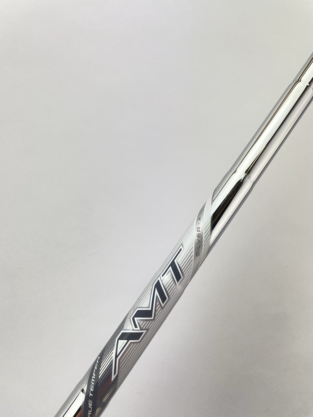True Temper AMT Silver Iron Shaft X Flex Steel 34.75” /0.355 Tapered /295415