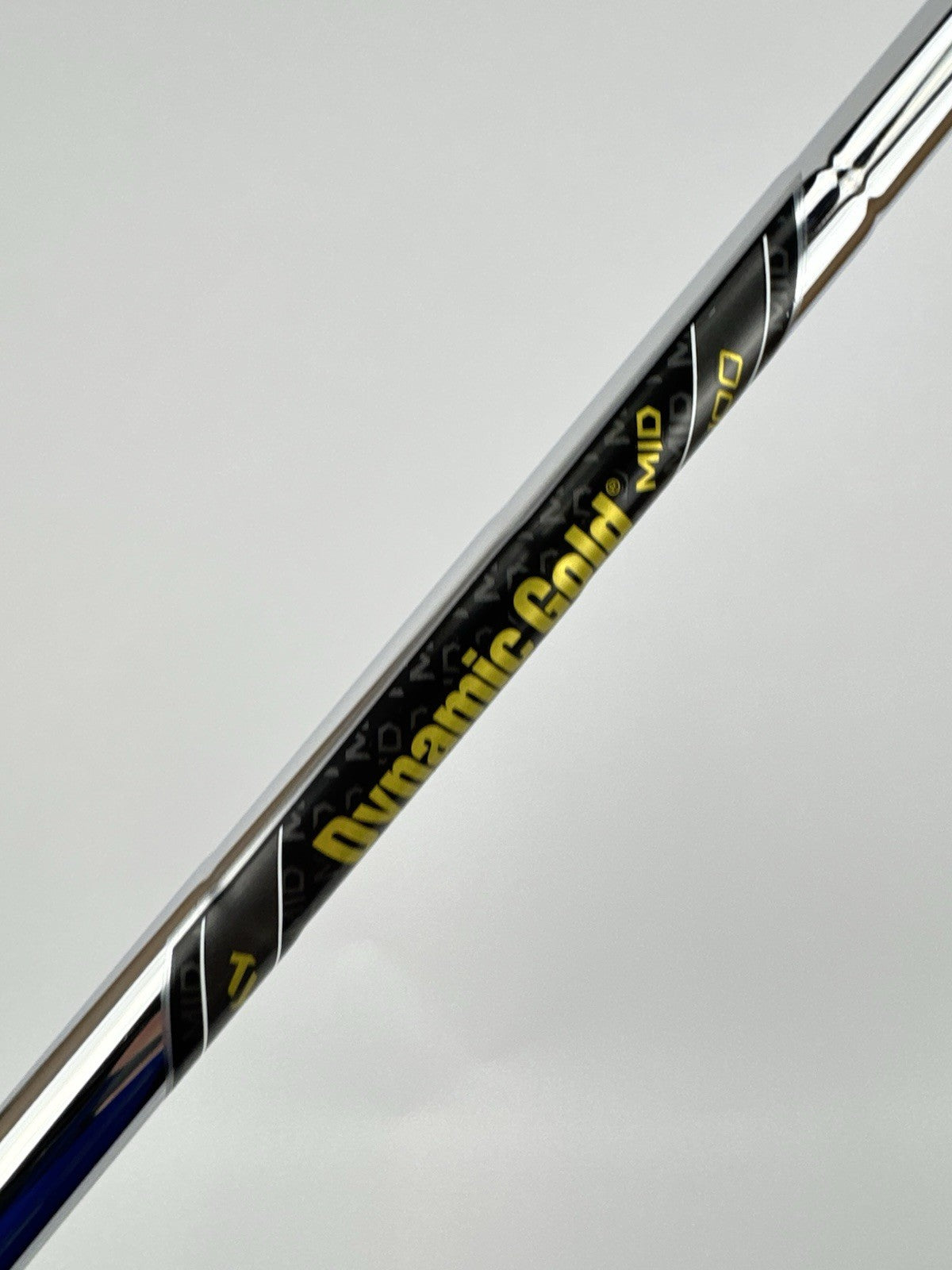 Dynamic Gold Mid 100 Iron Shaft S300 Stiff Flex Steel 35.5”/0.370 Parallel/323734
