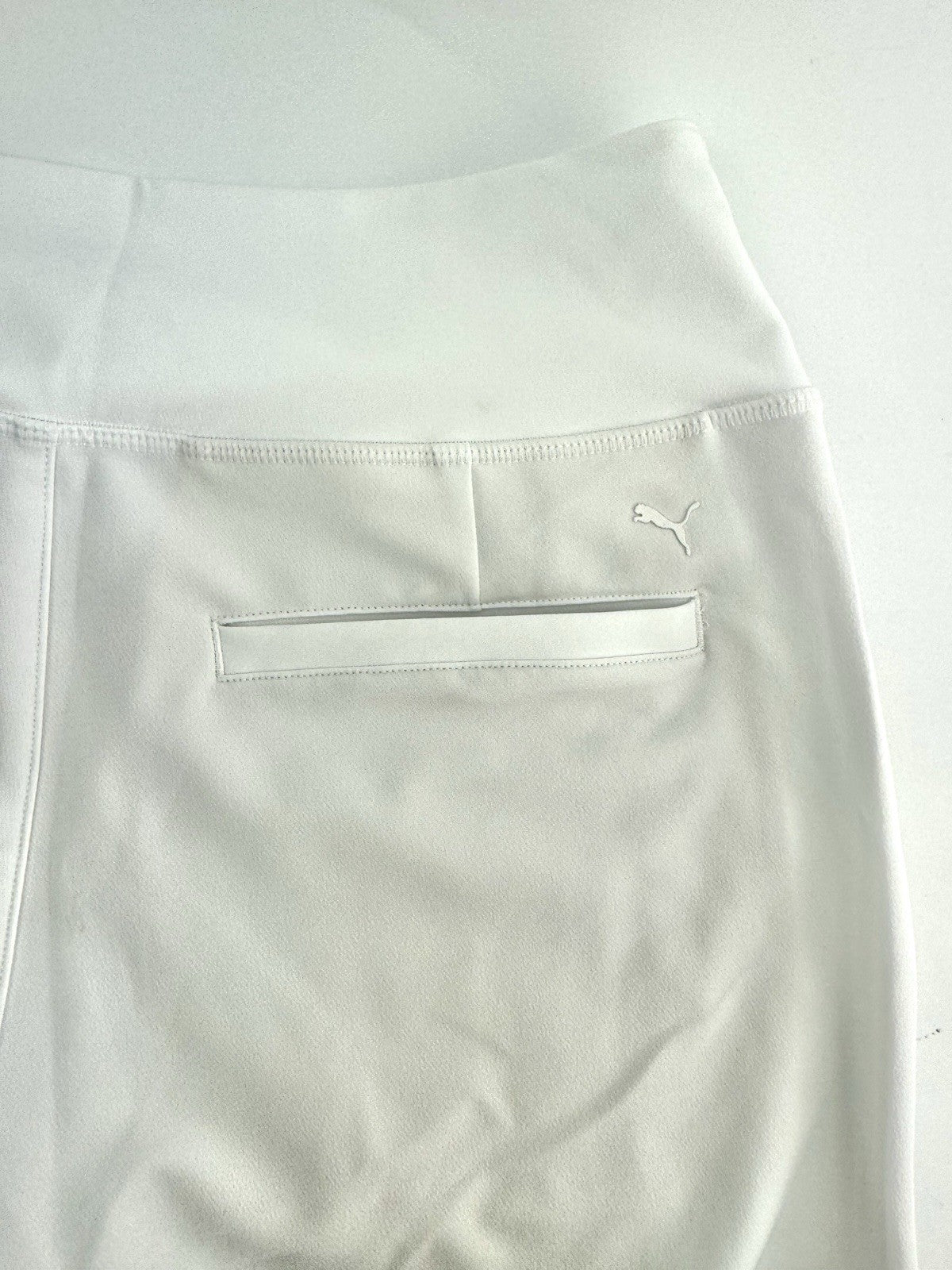 Womens Puma Golf Everyday Capri Trousers White Size UK Small/ High-Rise /309746