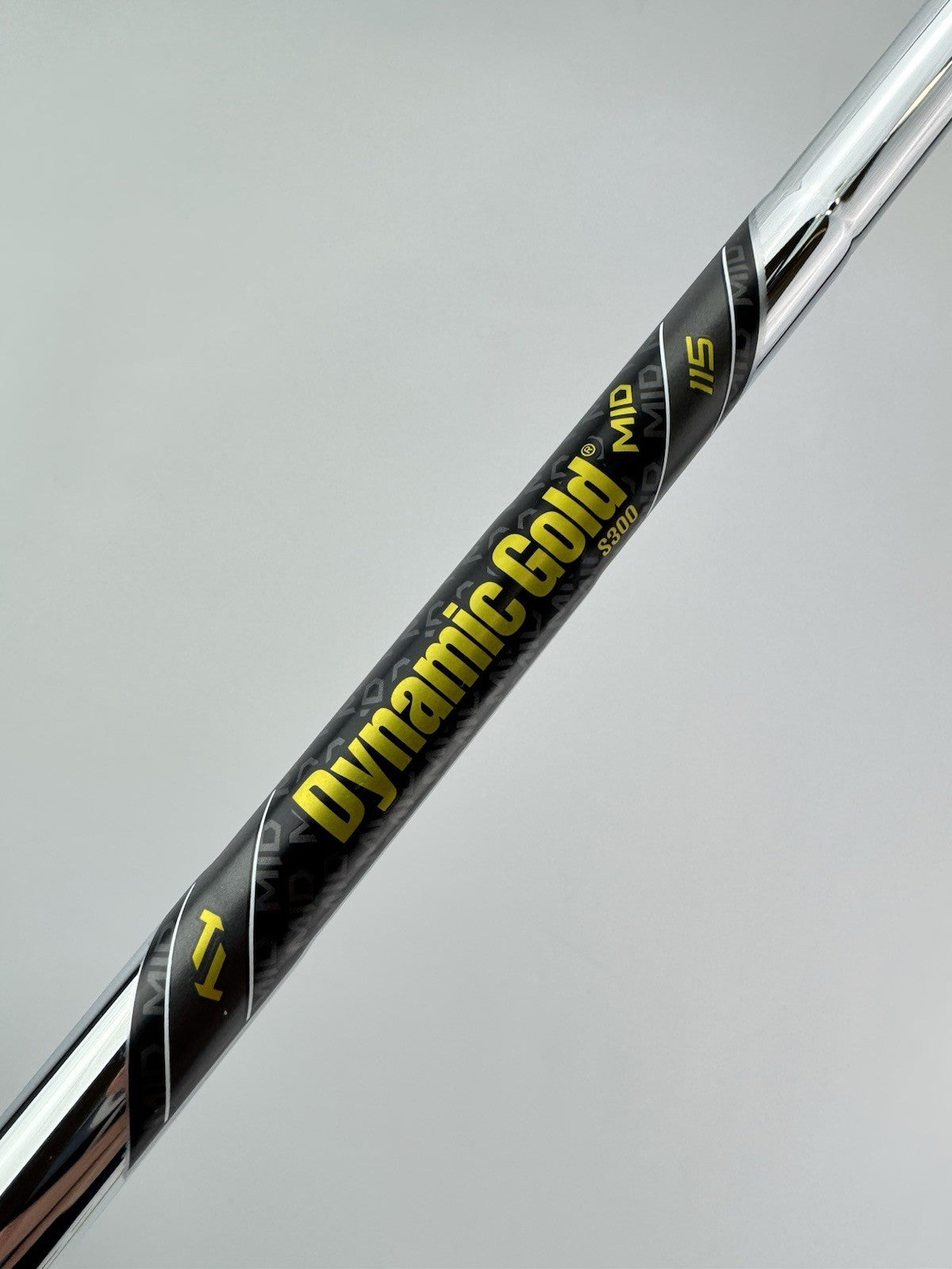 Dynamic Gold Mid 115 Iron Shaft Stiff Flex Steel 35.5” /0.355 Tapered /306312