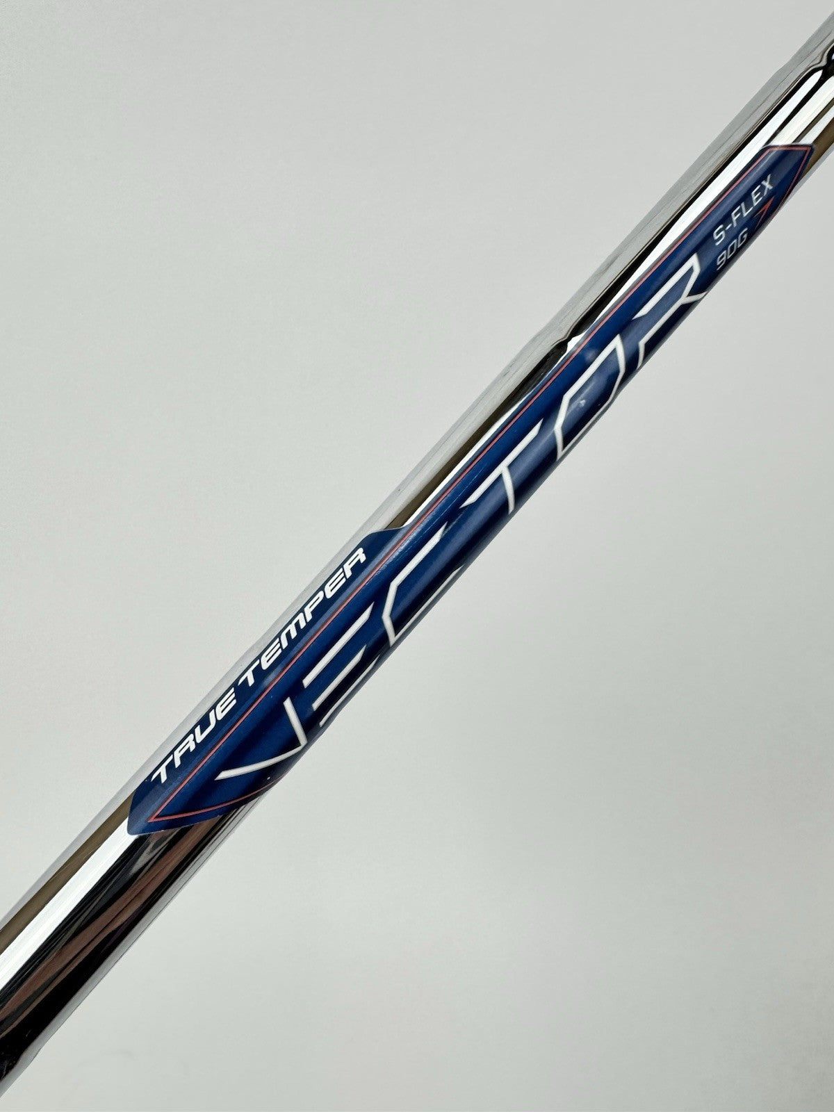 True Temper Vector Iron Shaft 90G Stiff Flex Steel 35” /0.370 Parallel /336460