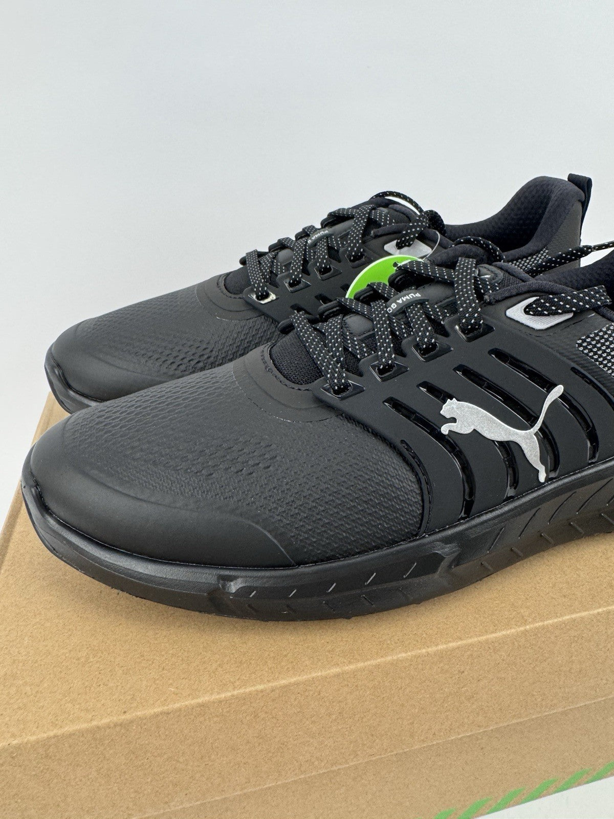 Puma Ignite Elevate 2 Tour Men's Golf Shoes Size UK 8 Black Waterproof/319062