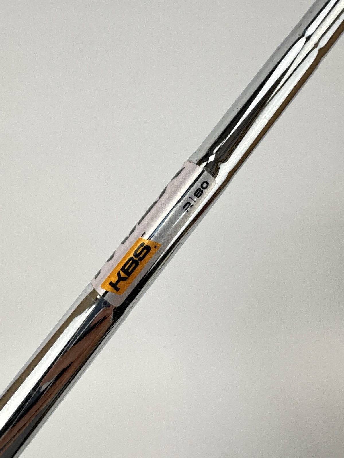 KBS Max 80 Iron Shaft Regular Flex Steel 35” /0.370 Parallel /355854