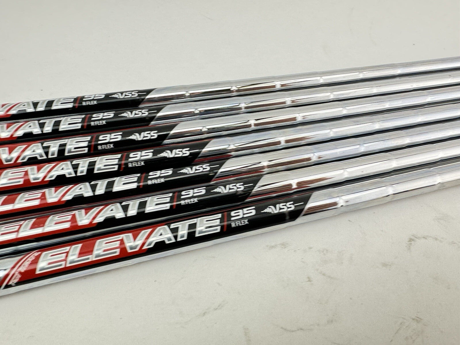 Elevate Iron Shaft Set (7) Vss 95 Regular Flex Steel /0.370 Parallel /209643