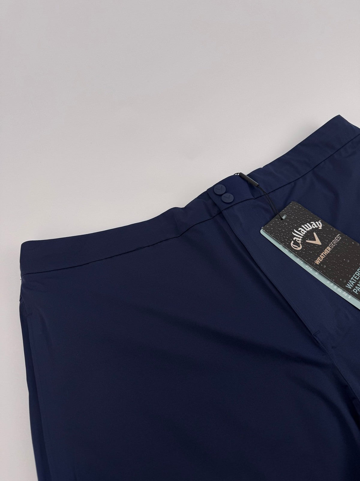 Callaway Weather Series Waterproof Golf Trousers Men's XL Navy Rain Gear/324004