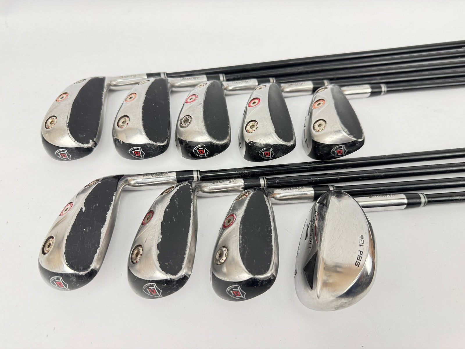 Slazenger FAST Iron Set 3 SW 9 Clubs Right Handed Regular Flex Graphite/361820