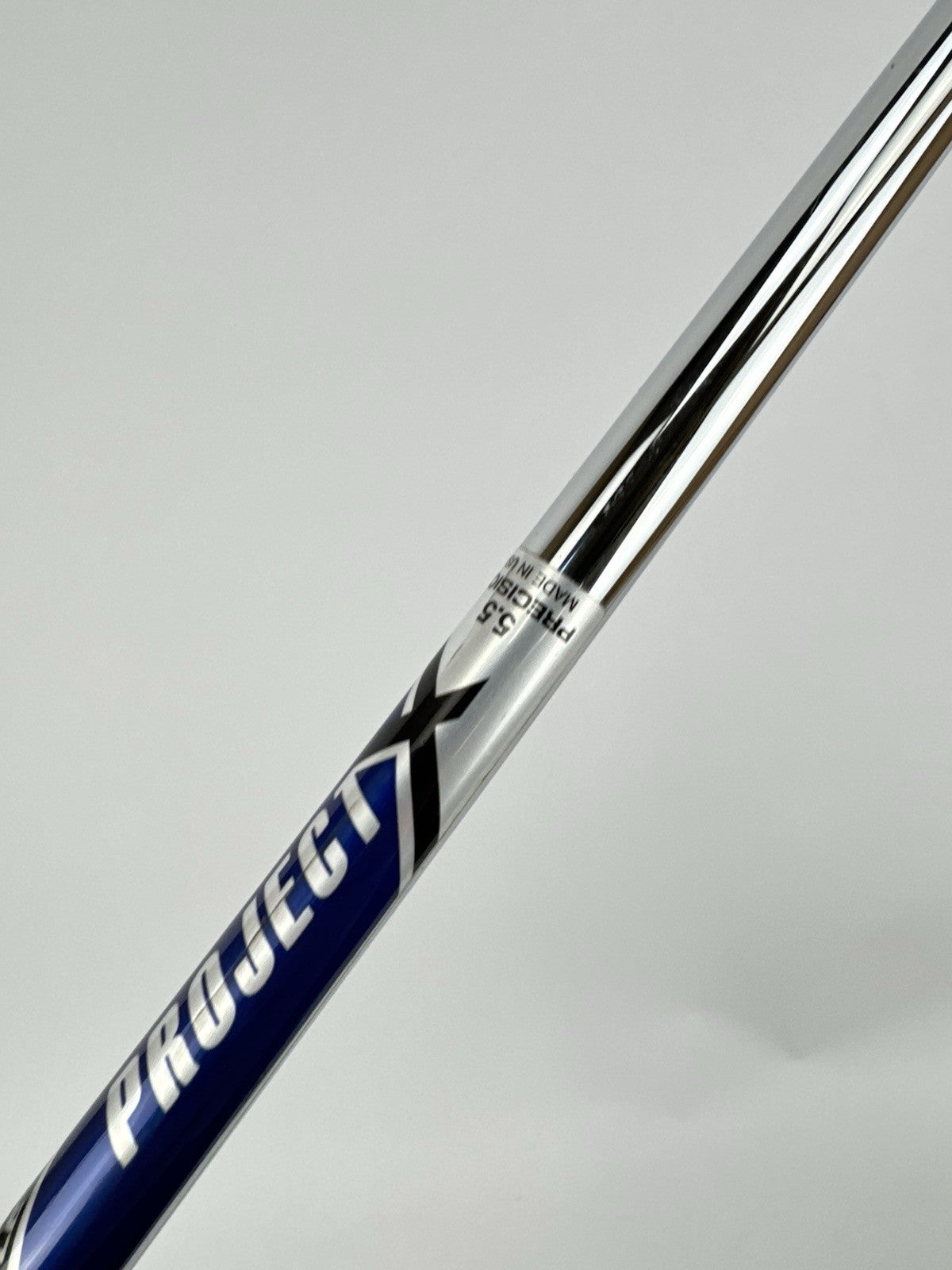 Project X 5.5 Iron Shaft Regular Flex Steel Pured 36” /0.355 Tapered /322486
