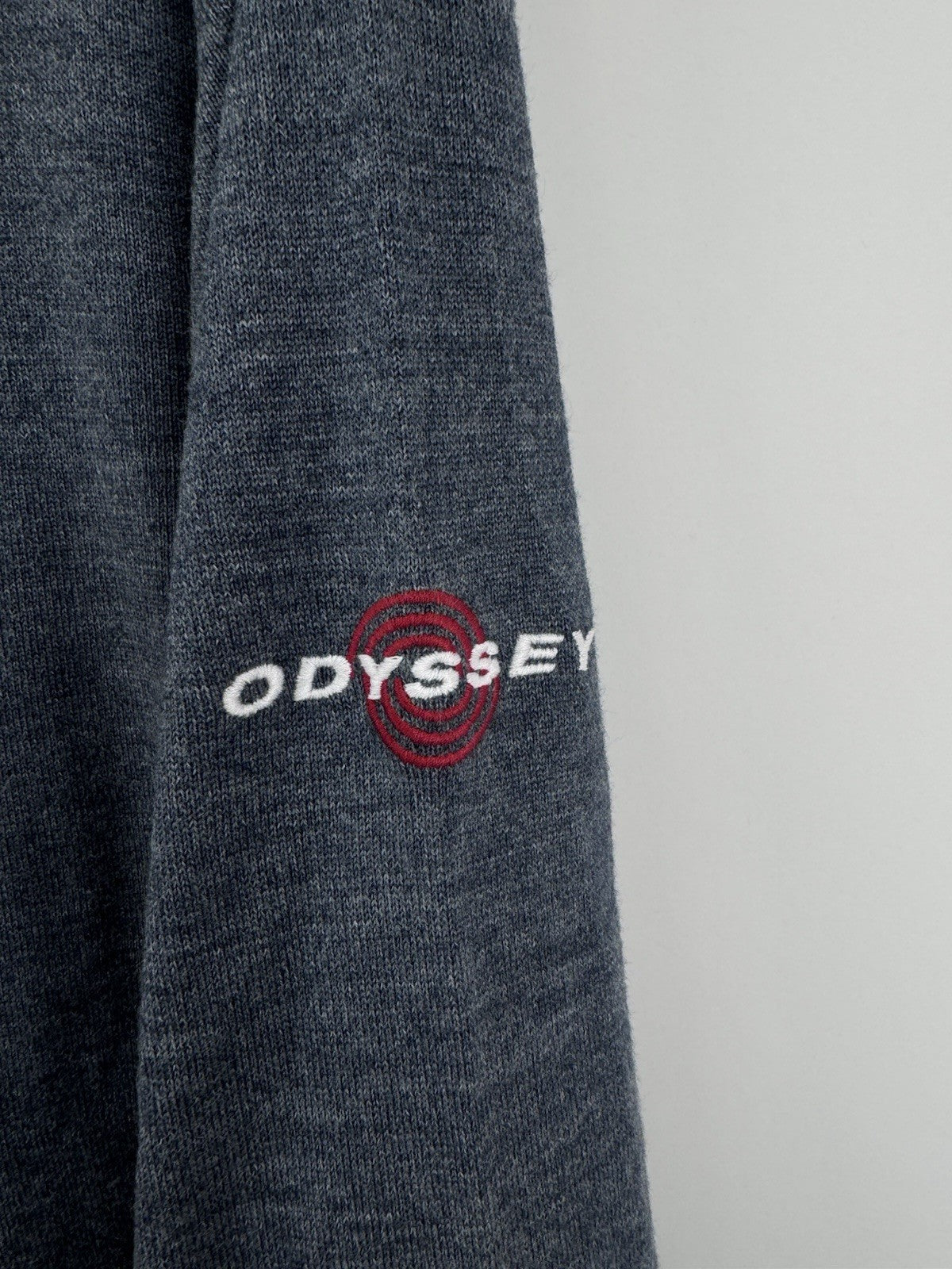 Men’s Callaway Odyssey Golf Merino Mix Jumper Size XL Steel Heather /323986