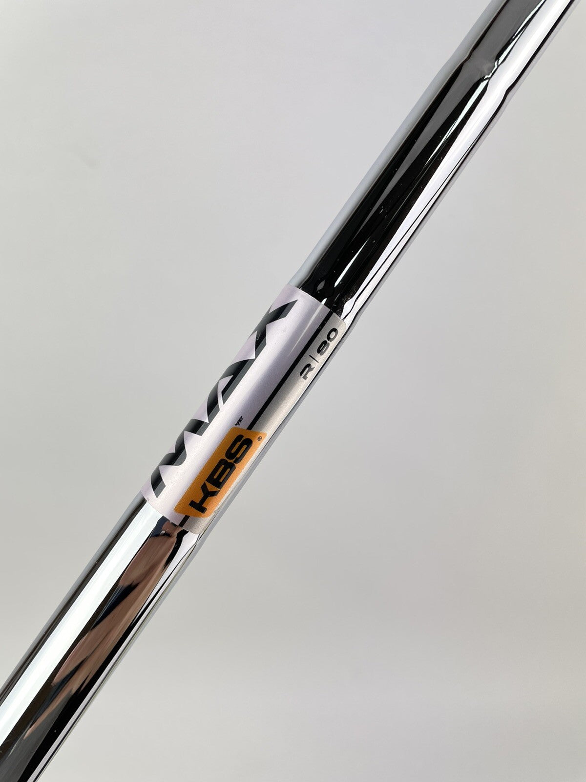 KBS Max 80 Iron Shaft Regular Flex Steel 35.5" /0.370 Parallel Tip /182283
