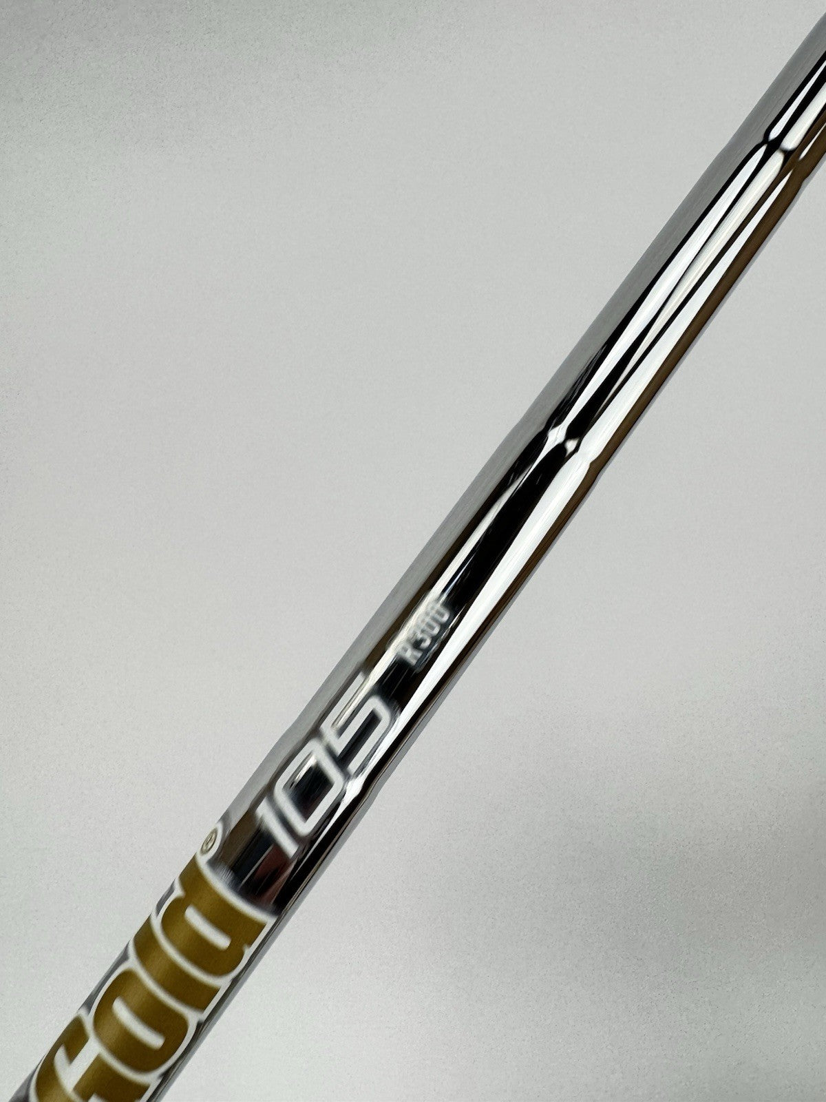Dynamic Gold 105 Iron Shaft R300 Regular Flex Steel 35.75” /0.355 Tapered /326745