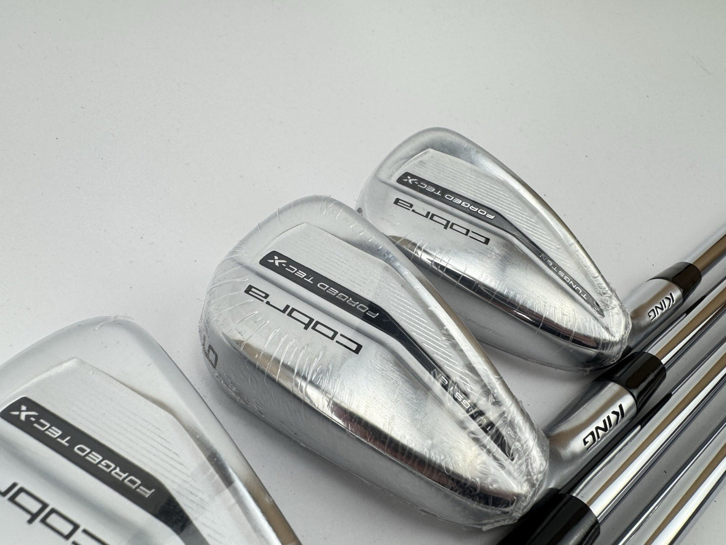 Cobra Forged Tec X Irons 5,7,9+PW KBS Tour Lite Regular Steel /Left /New/341316