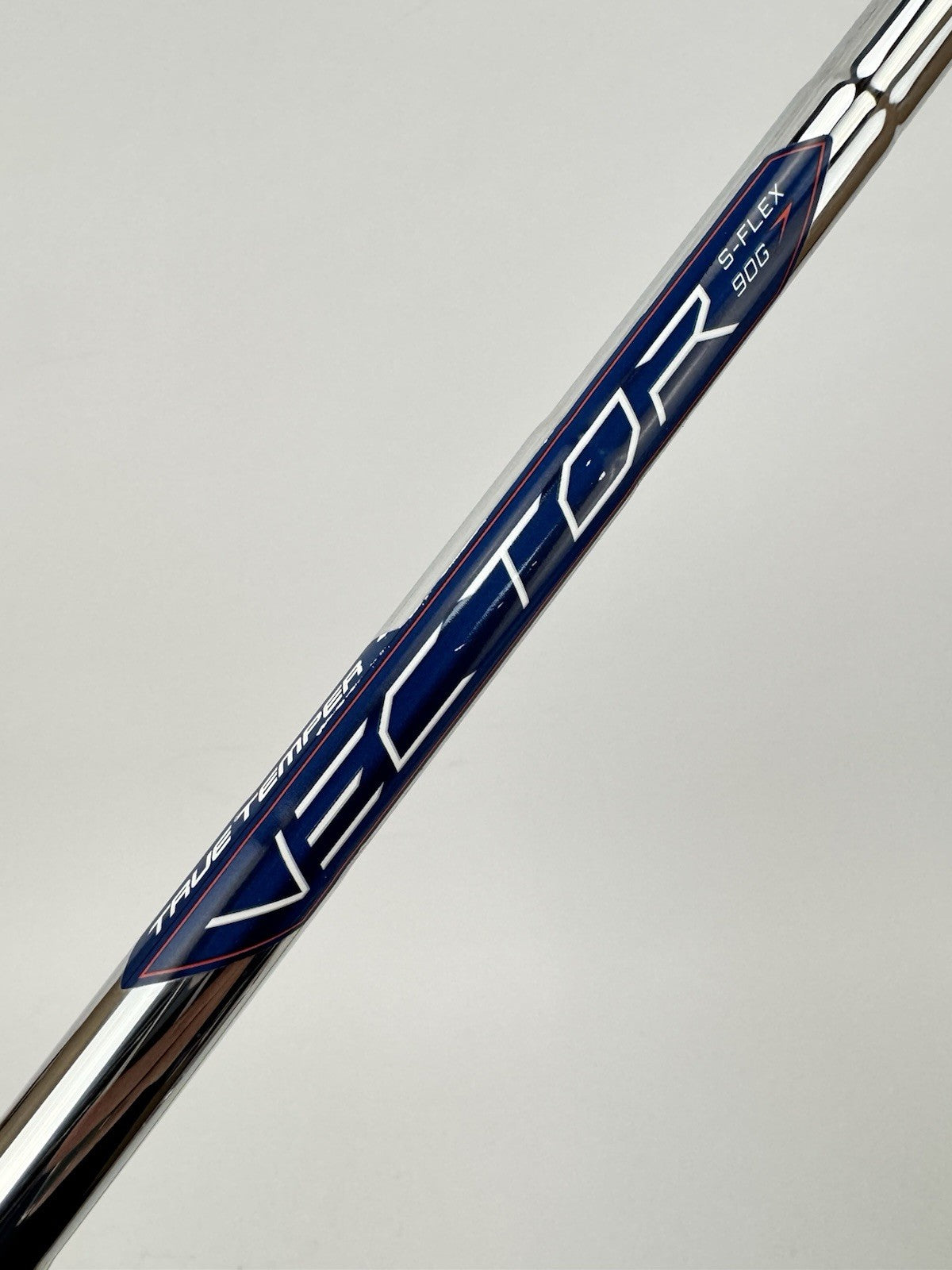 True Temper Vector Iron Shaft 90G Stiff Flex Steel 36” /0.370 Parallel /346060
