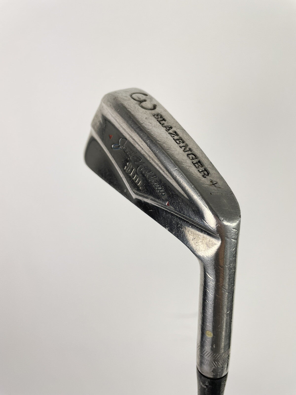 slazenger Jack Nicklaus $1M 3 iron Blade A Senior Steel /New grip /39211