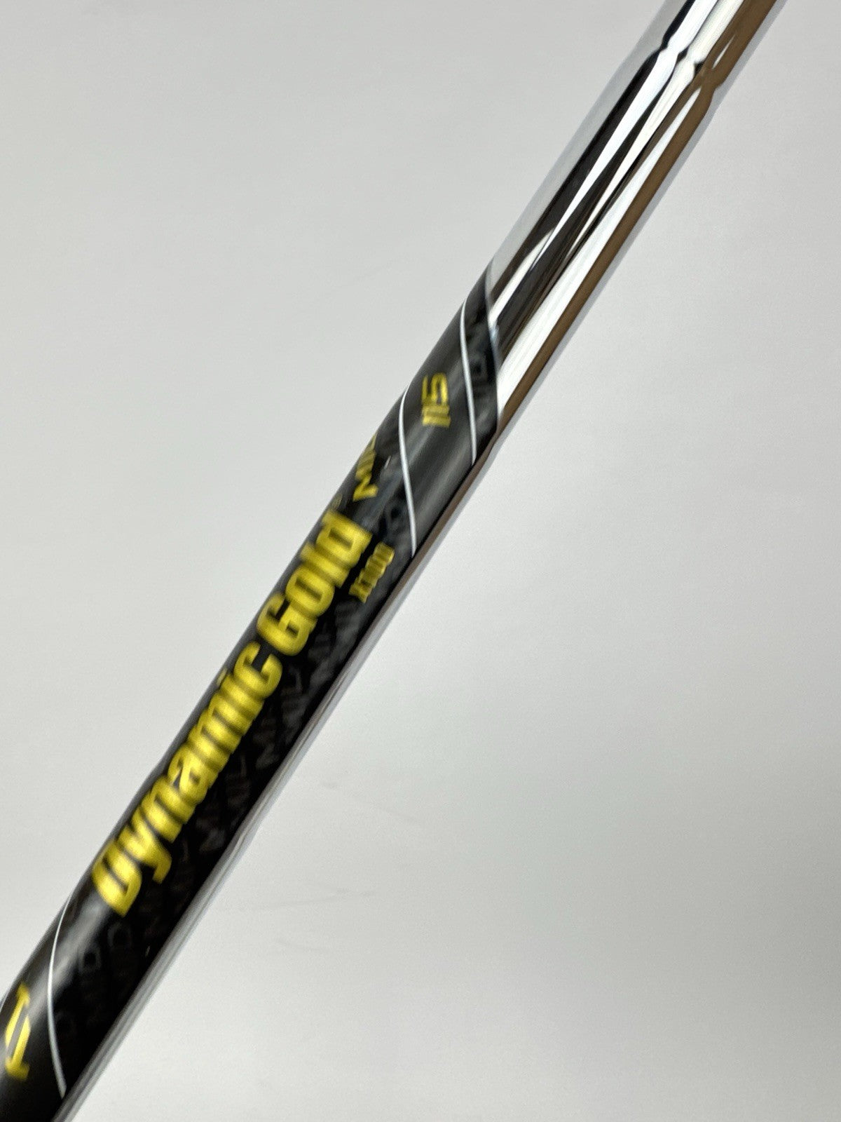 Dynamic Gold Mid 115 Iron Shaft X100 X Flex Steel 36.25” /0.370 Parallel /348545