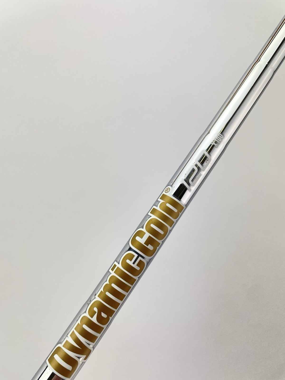 Dynamic Gold 120 Iron Shaft X100 X Flex Steel 35.5” /0.355 Tapered /299194
