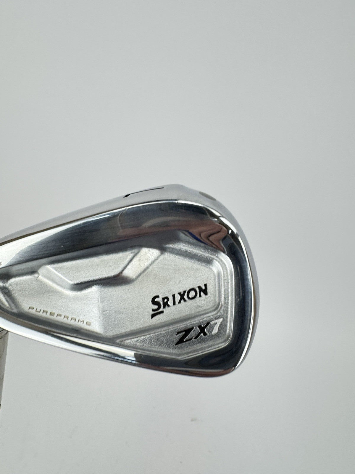 Srixon ZX7 7 Iron Left Handed Zelos7 Regular Steel -1/2” /Demo /333756