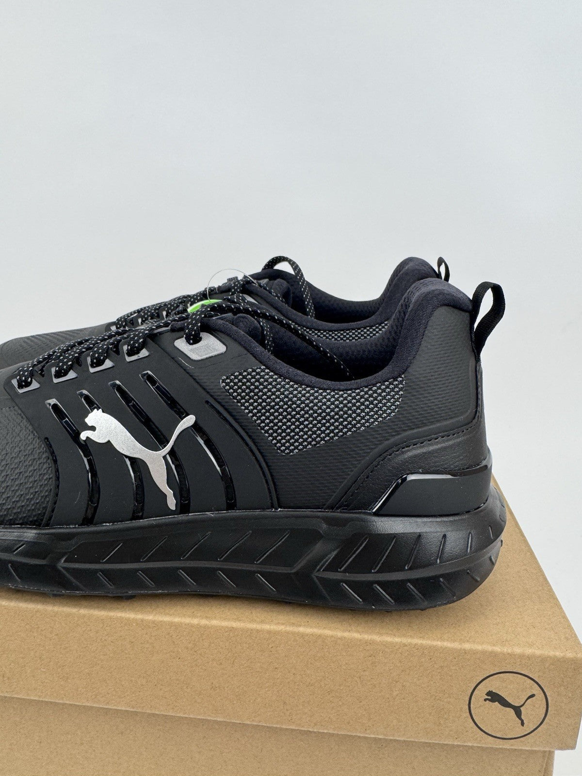 Puma Ignite Elevate 2 Tour Men's Golf Shoes Size UK 9 Black Waterproof/319191