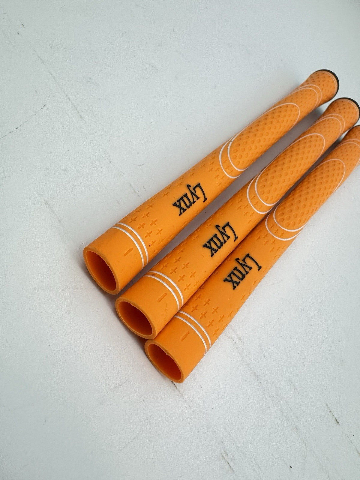 Lynx Golf Grips (3) Mens Standard /Orange/Black /New /220725