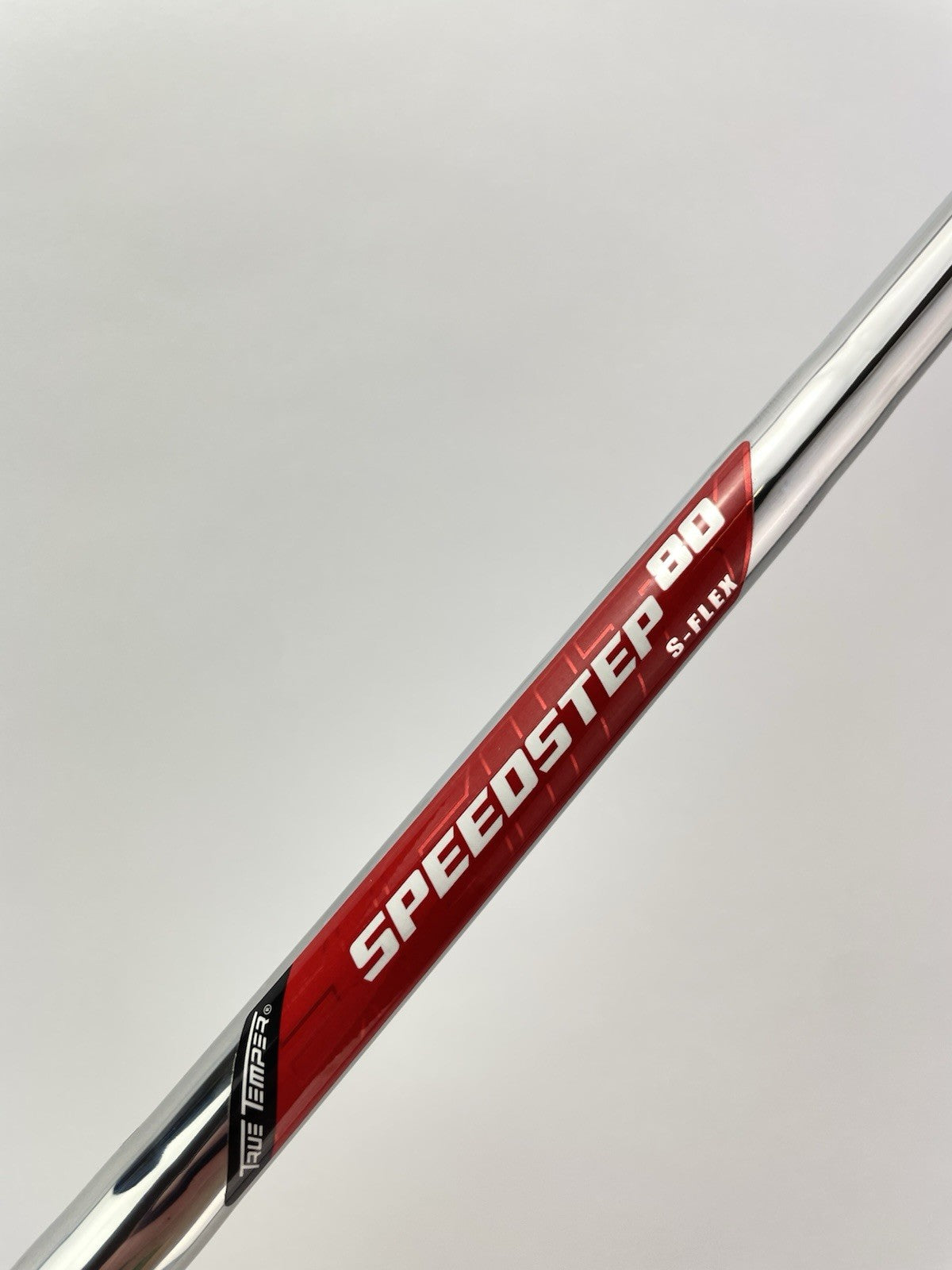 True Temper SpeedStep 80 Iron Shaft Stiff Flex Steel 35.25”/0.370 Parallel/288384