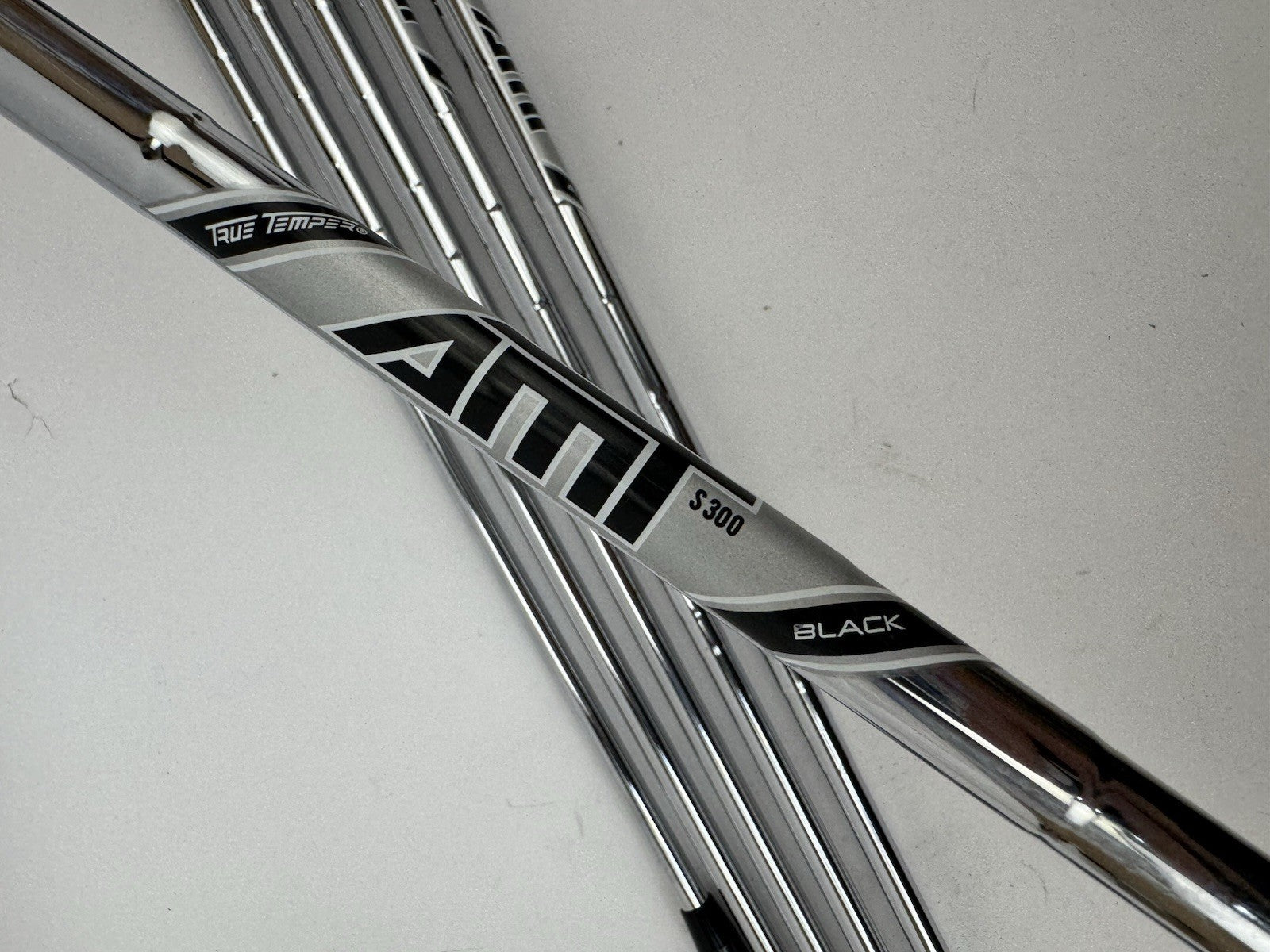 Sub70 TAII Irons 5-PW Blackout Forged AMT Black S300 Stiff Steel /New /3555910