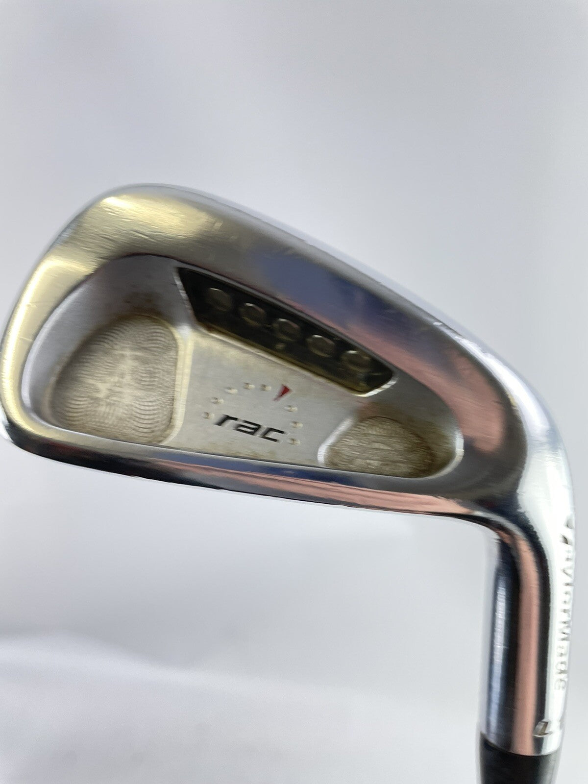 Taylormade Golf 6 Iron RAC LT Rifle 6.0 Stiff Flex Steel /Right /New Grip/72932