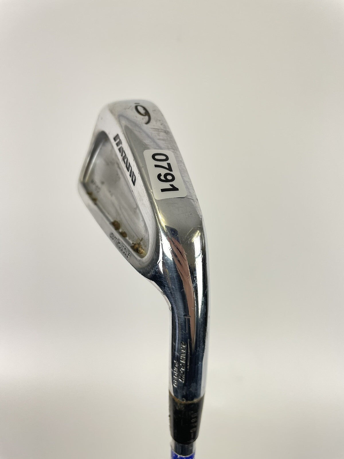 Mizuno MP60 Forged 6 Iron +1” S300 Stiff Flex Steel /Right /New Grip /2*up /079111