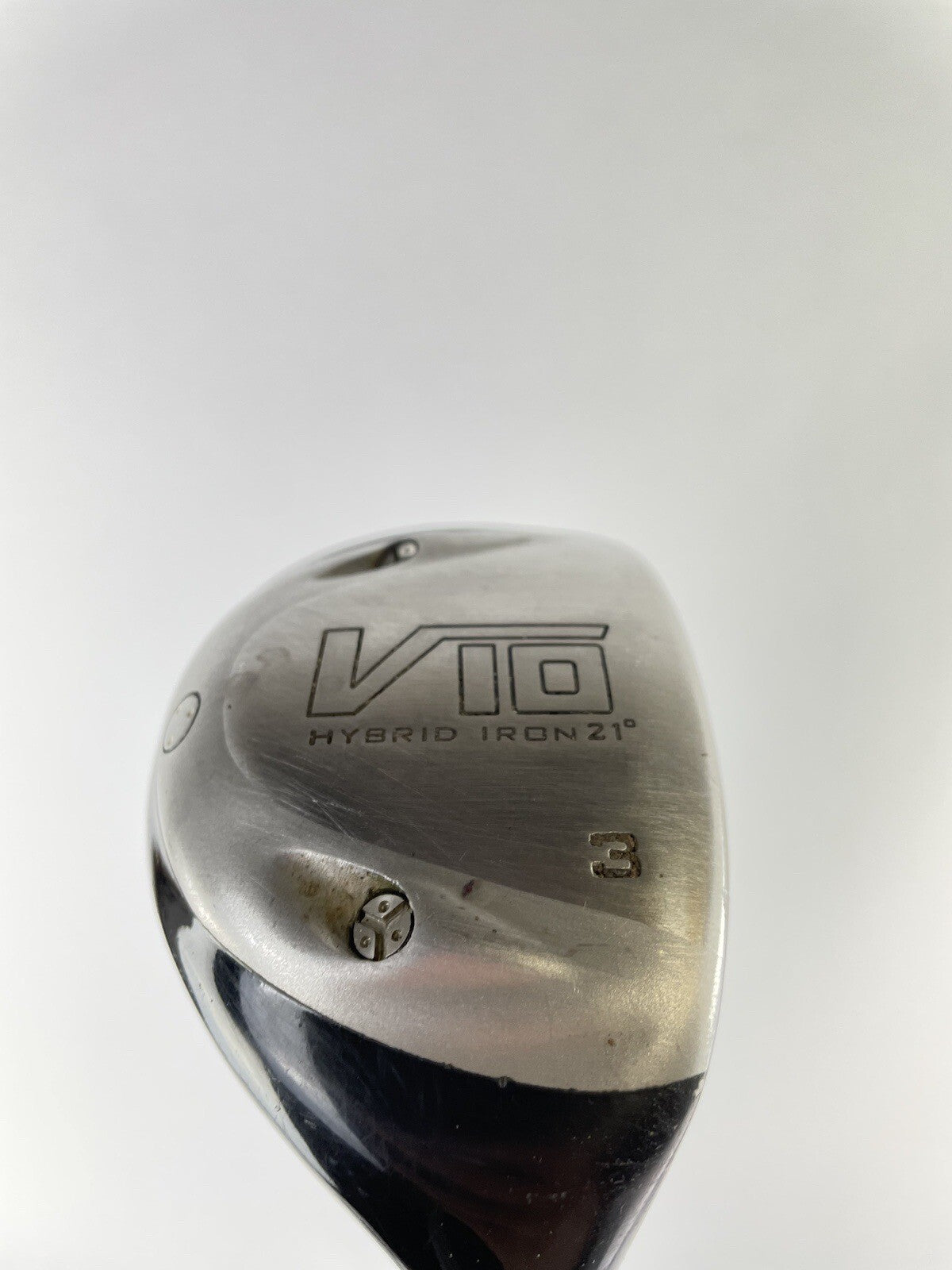 V10 Golf Hybrid 3 Iron 21* Regular Graphite /Right /New Grip /Headcover /133383