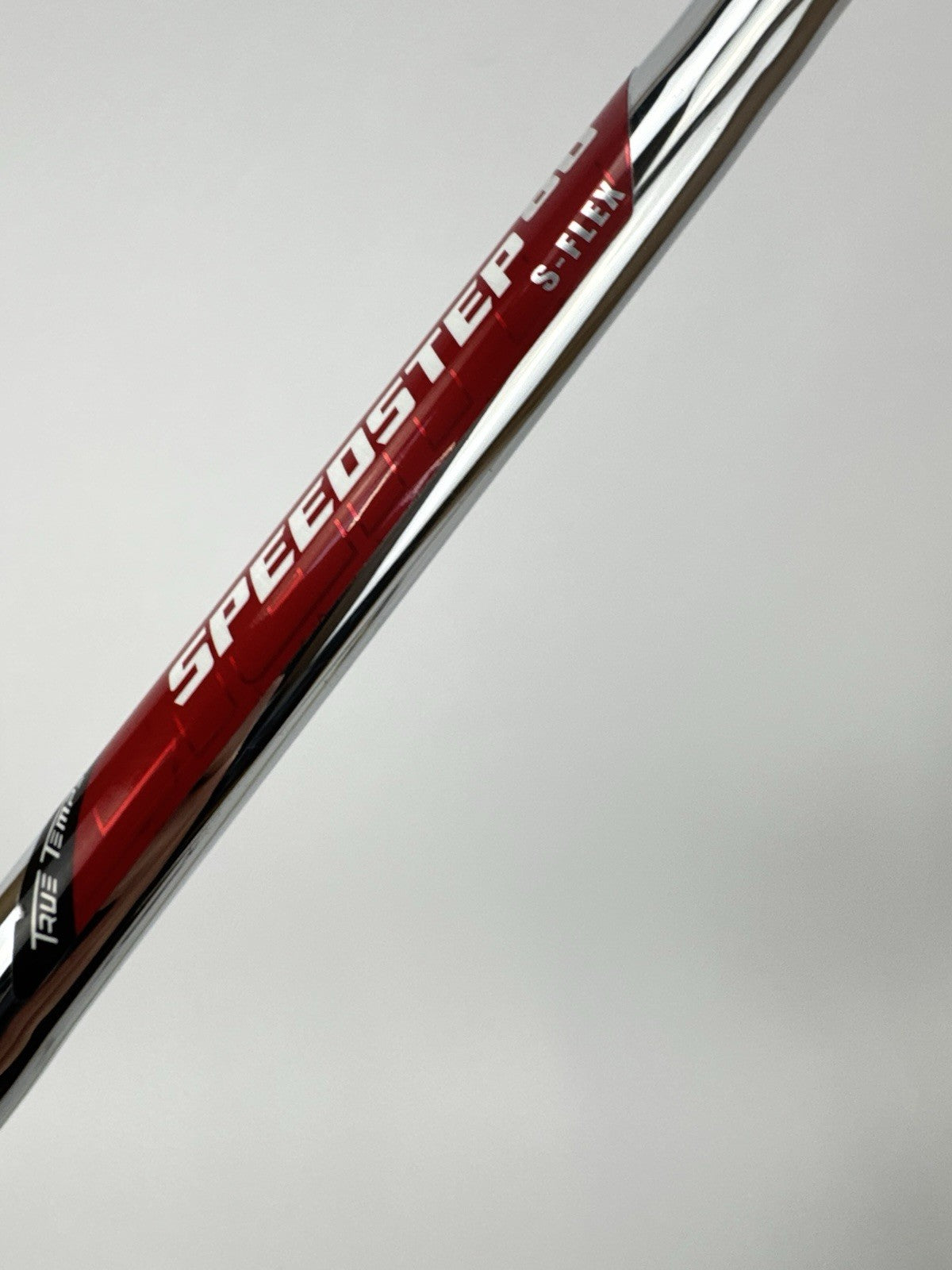 True Temper SpeedStep 80 Iron Shaft Stiff Flex Steel 35.25”/0.370 Parallel/336953