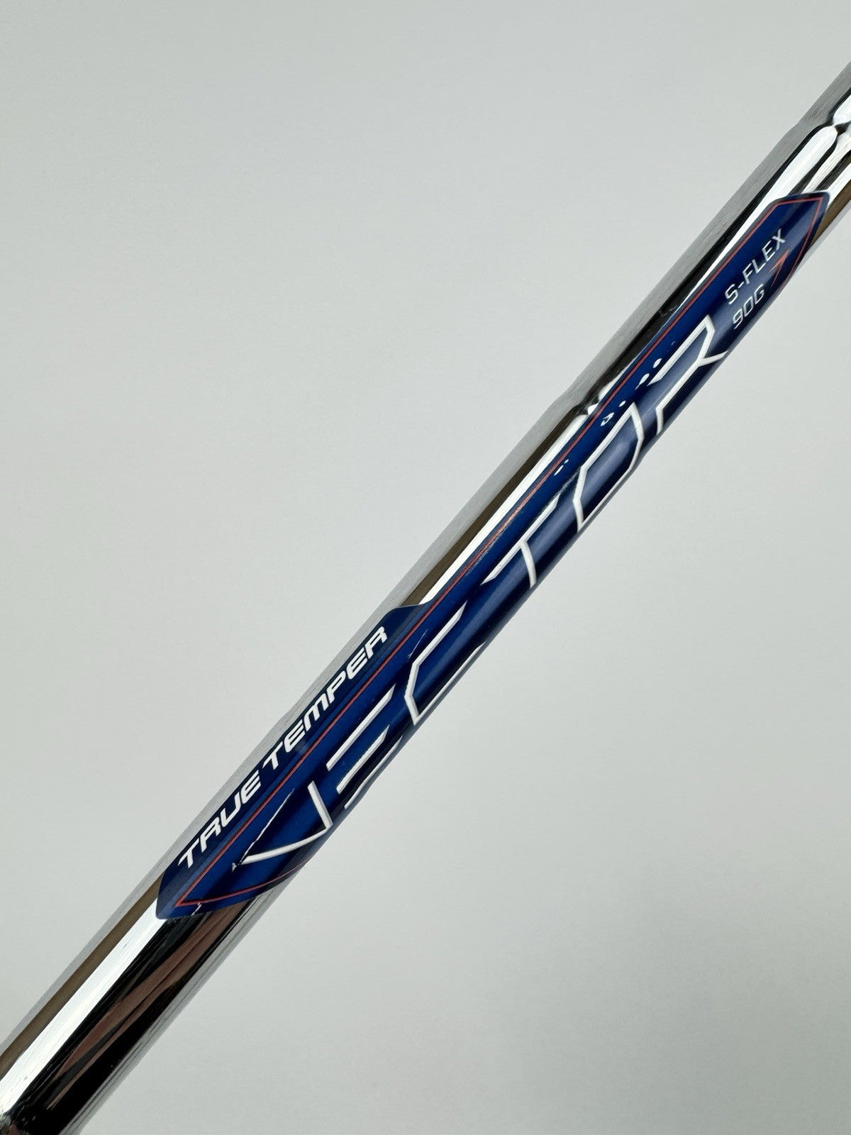 True Temper Vector Iron Shaft 90G Stiff Flex Steel 36” /0.370 Parallel /326102