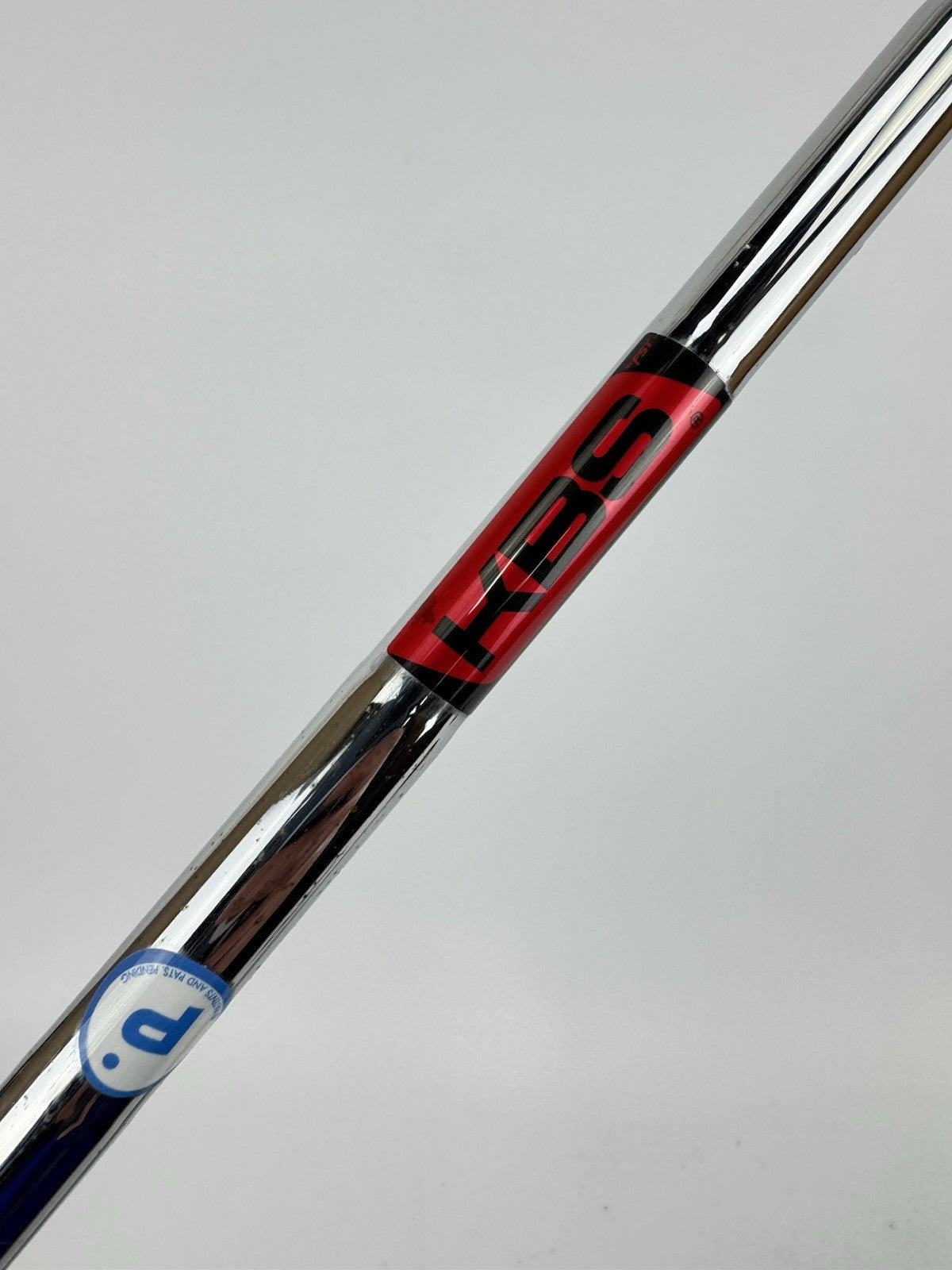 KBS Tour 110 Iron Shaft Regular Flex Steel Pured 34.75” /0.355 Tapered /317711