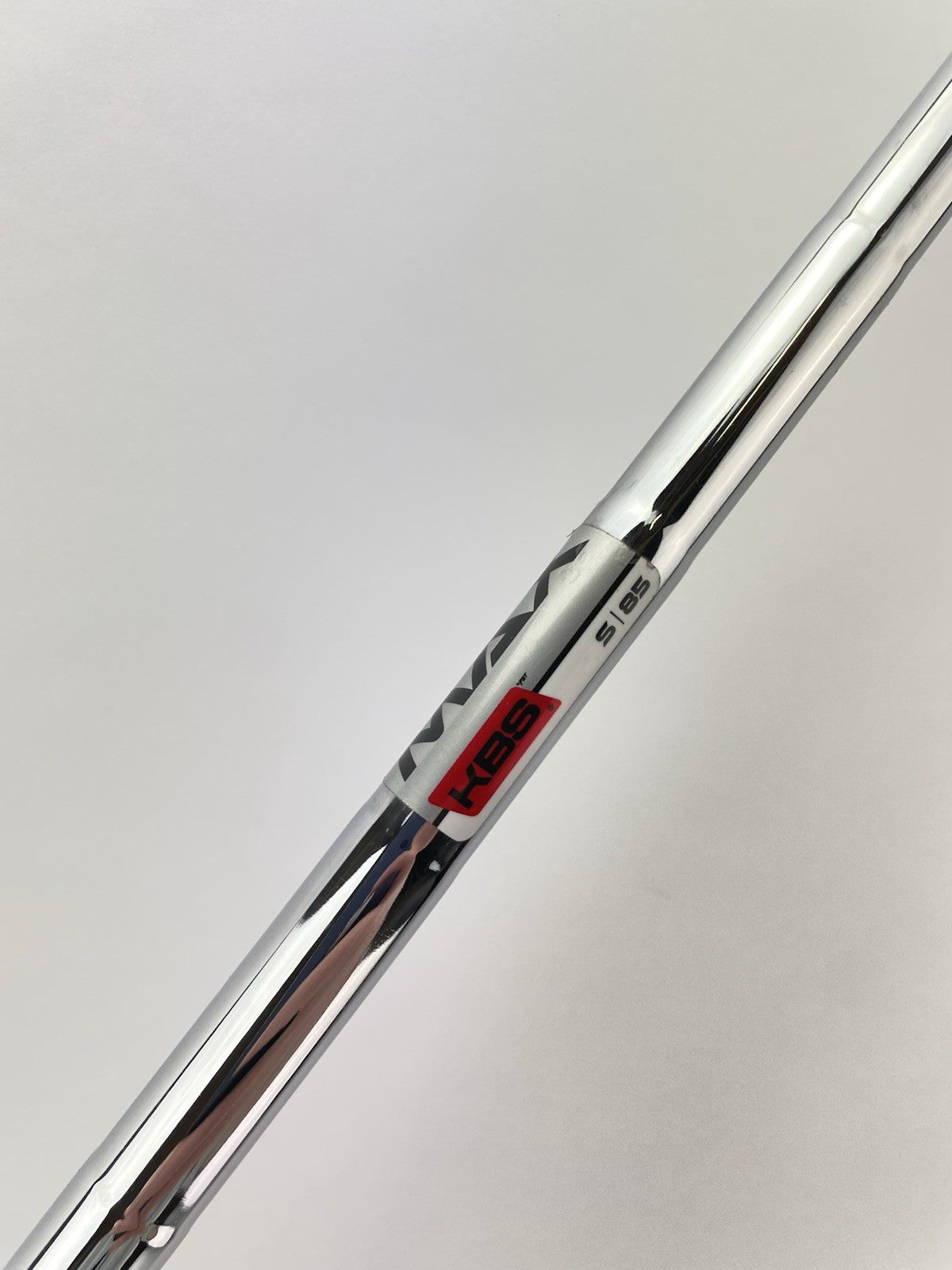 KBS Max 85 Iron Shaft Stiff Flex Steel 35.25” /0.370 Parallel /289652