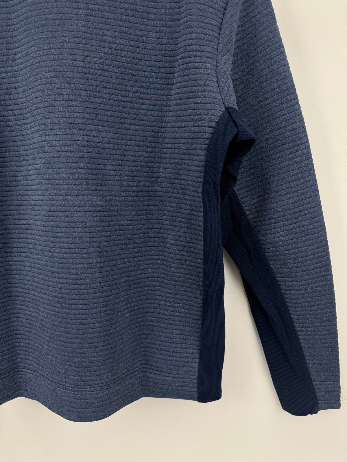 Adidas Ultimate365 DWR Textured Half Zip Pullover Mens Medium Navy Golf/3272411