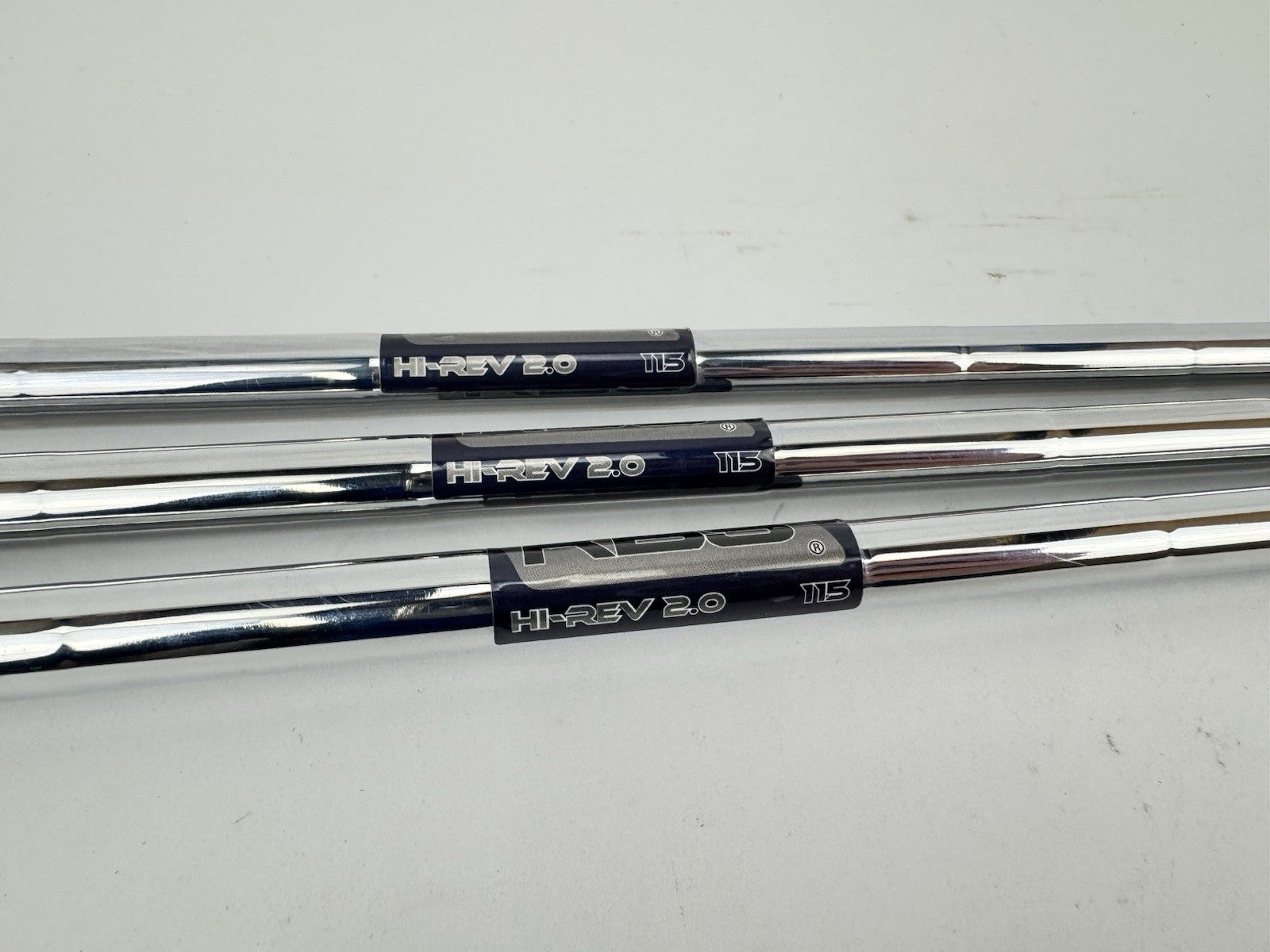 KBS Hi-Rev 2.0 Wedge Shaft Set (3) 115 Wedge Flex Steel /0.355 Tapered /319455