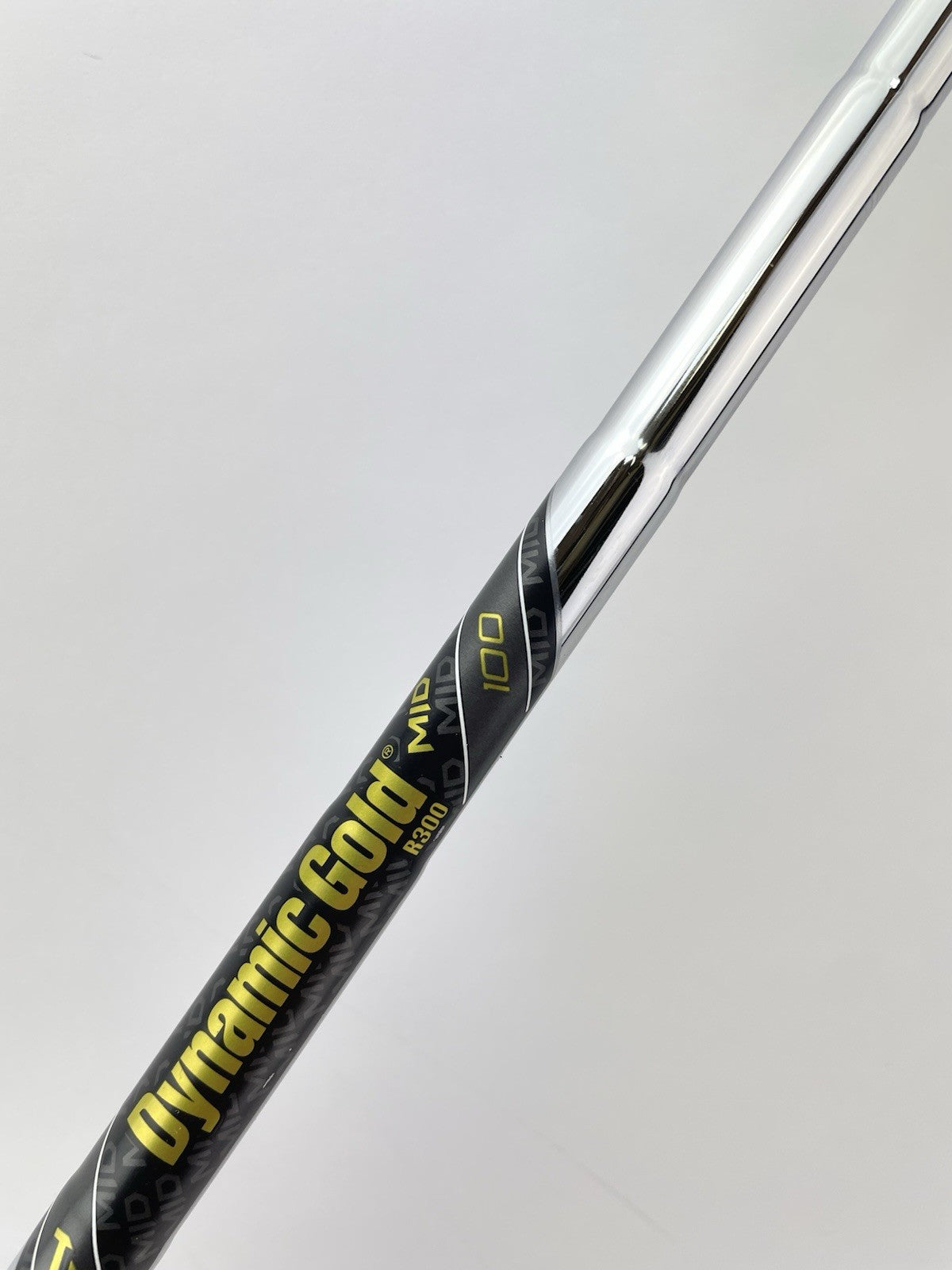 Dynamic Gold Mid 100 Iron Shaft R300 Regular Flex Steel 35.5” /0.355 /271305