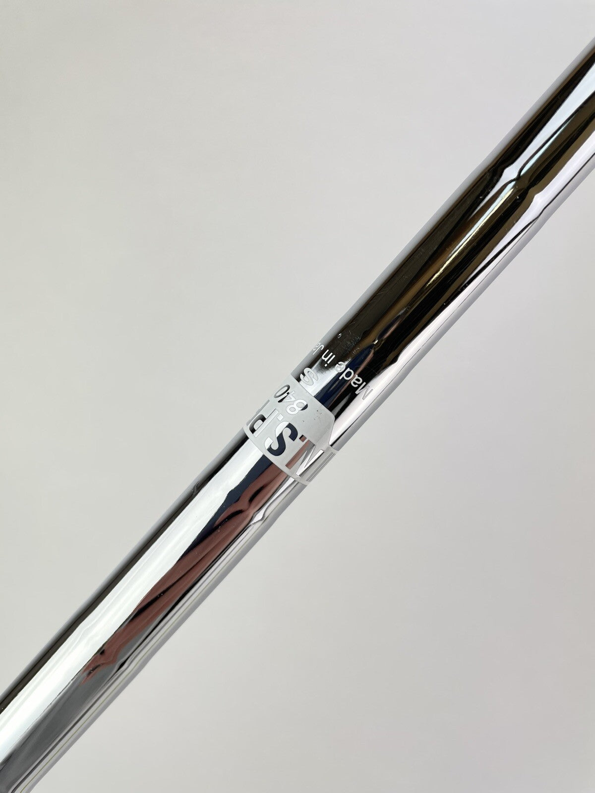 Nippon 840 Iron Shaft Stiff Flex Steel 36.5" /0.370 Parallel Tip /204493