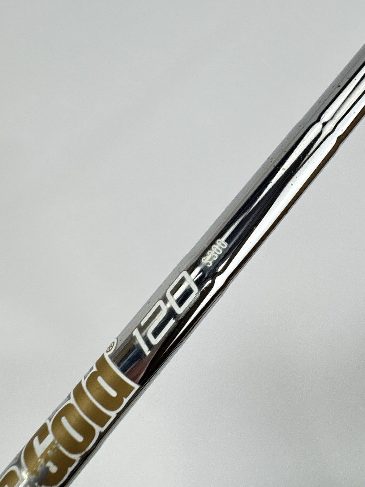 Dynamic Gold 120 Iron Shaft S300 Stiff Steel Pured 35.75” /0.355 Tapered /326275