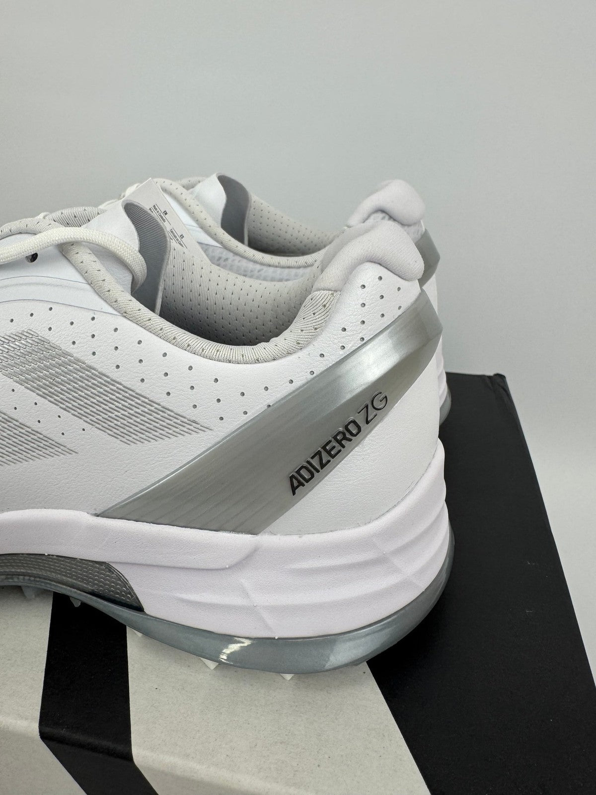 Adidas W Adizero ZG Golf Shoes Womens Size UK 6.5 White Lightweight/312452