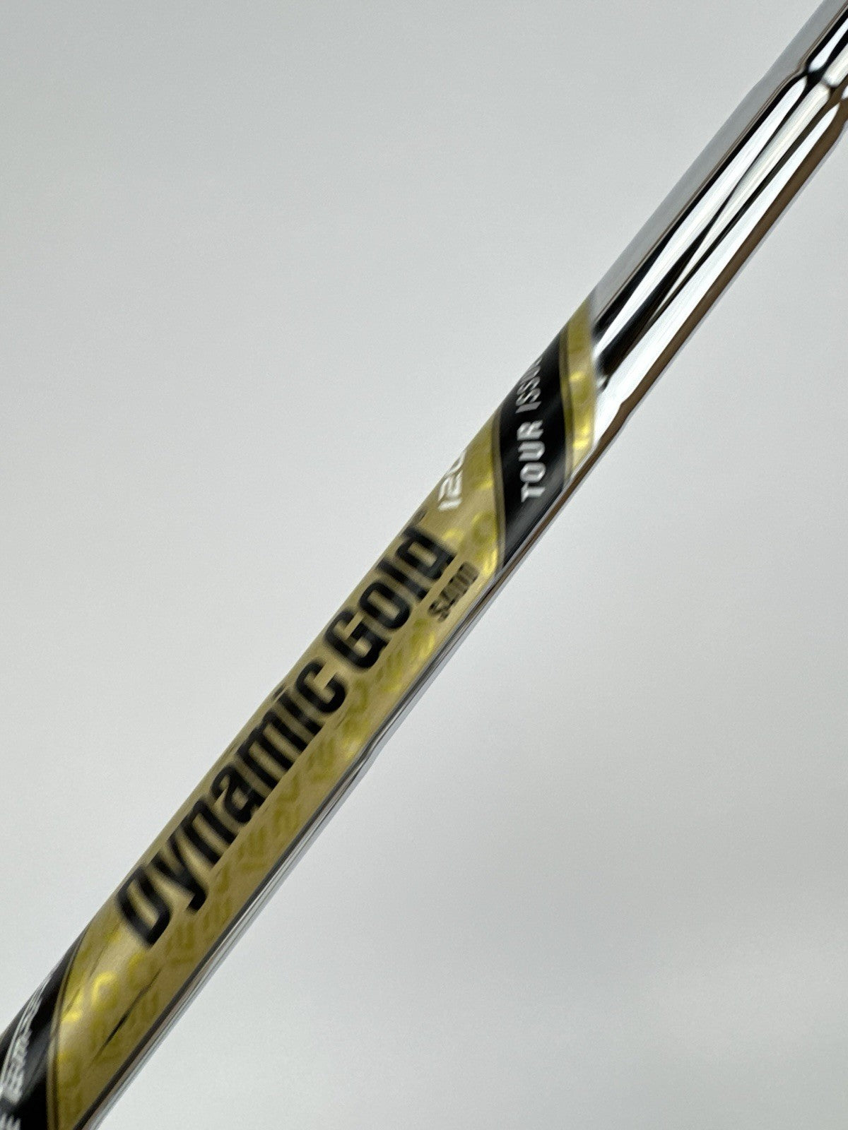 Dynamic Gold 120 Iron Shaft S400 Stiff Flex Steel 35.75” /0.355 Tapered /327586