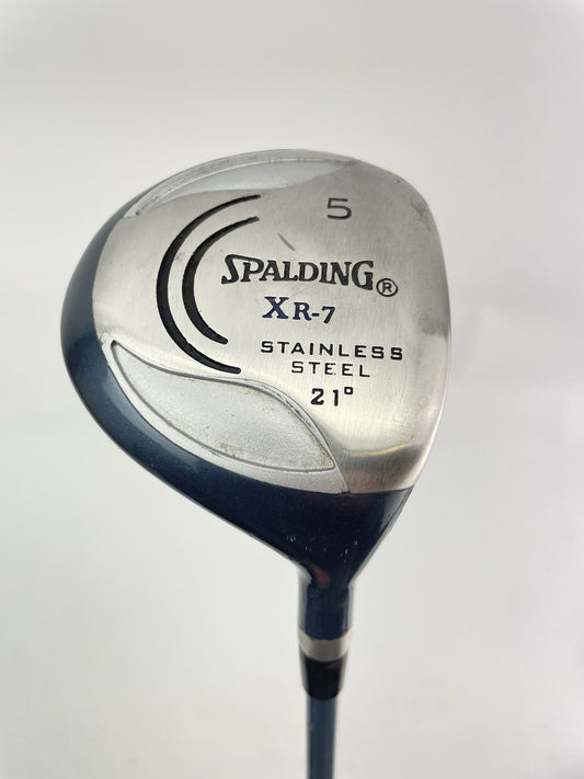 Spalding Golf 5 Wood 21* Ladies Flex Graphite /Right /New Grip /282410