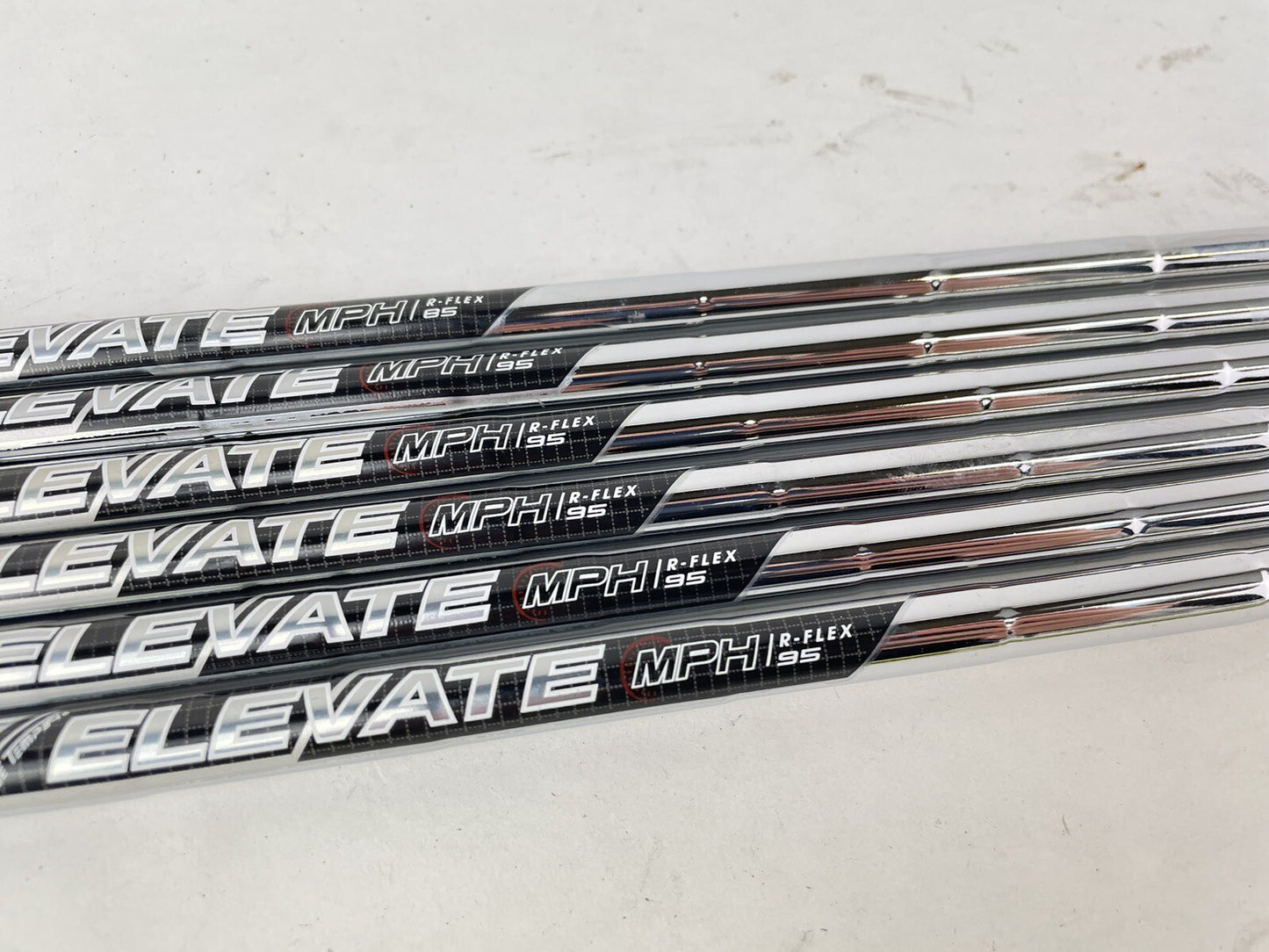 True Temper Elevate MPH Iron Shaft Set (6) Regular Flex Steel /0.370 /142521