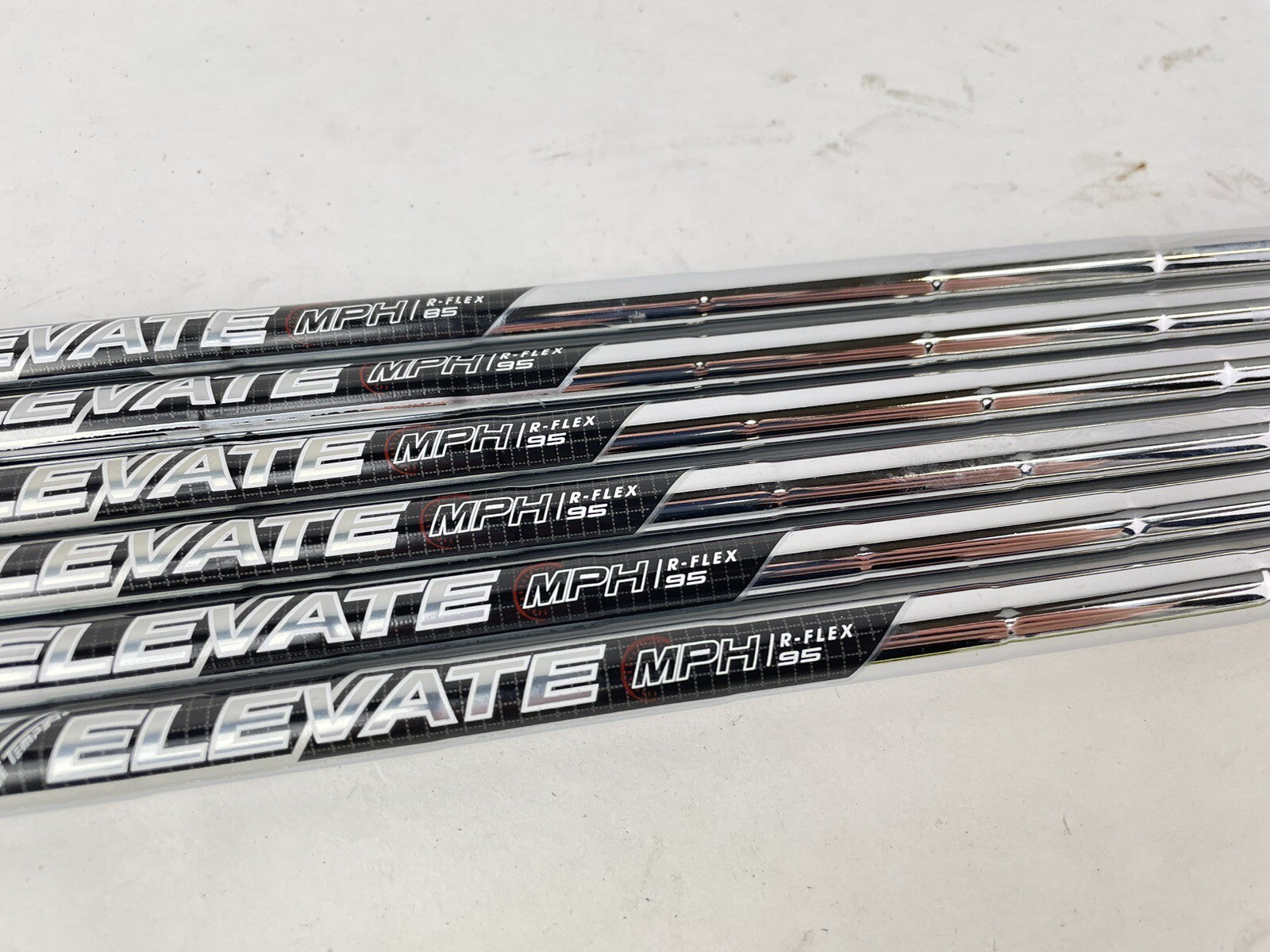 True Temper Elevate MPH Iron Shaft Set (6) Regular Flex Steel /0.370 /142521