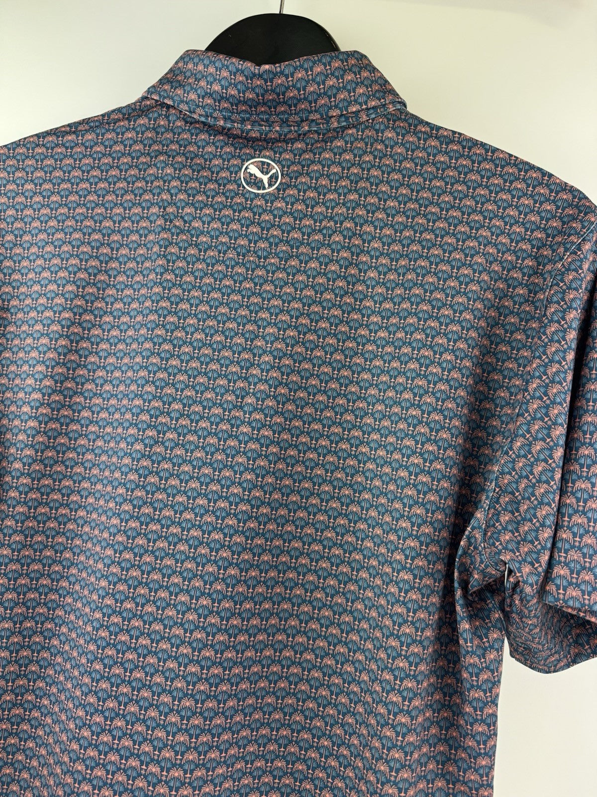 Puma Golf Mens Polo Shirt Mattr Palm Deco Polo UK Mens Size Small /New /3113910