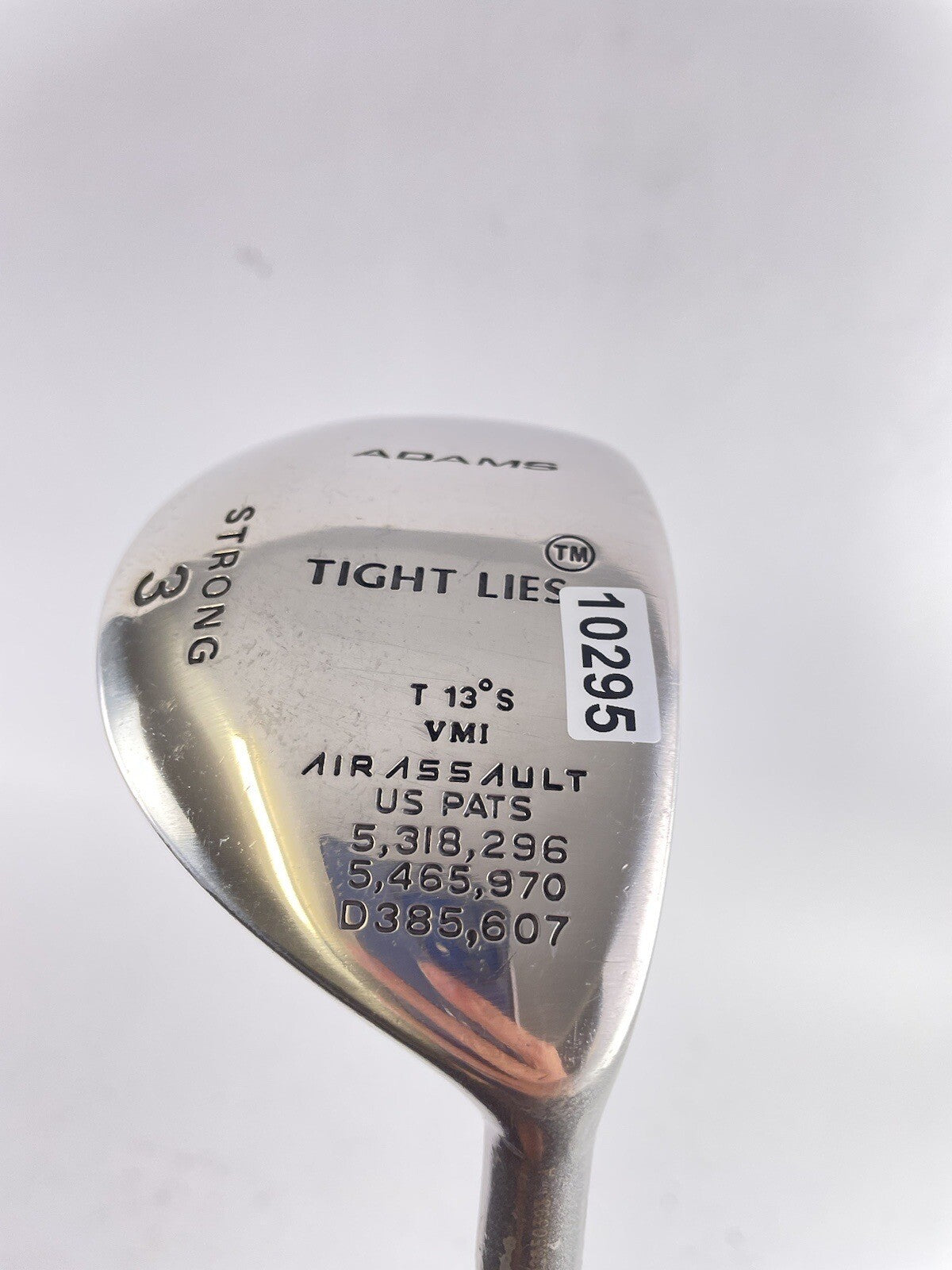 Adams 3 Wood Strong 13* Tight Lies Stiff Flex Graphite /Right /New Grip /1029515