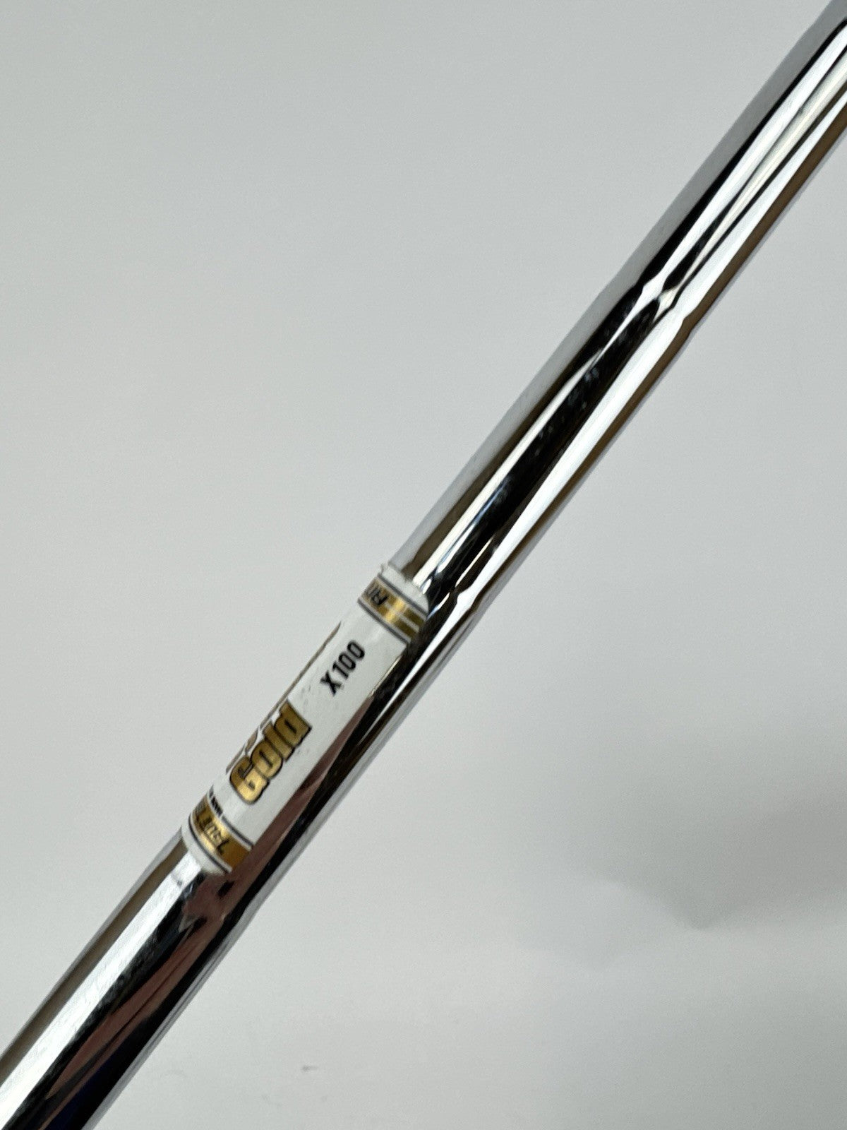 Dynamic Gold AMT Iron Shaft X100 Extra Stiff Steel 35.5 /0.355 Tapered /322525